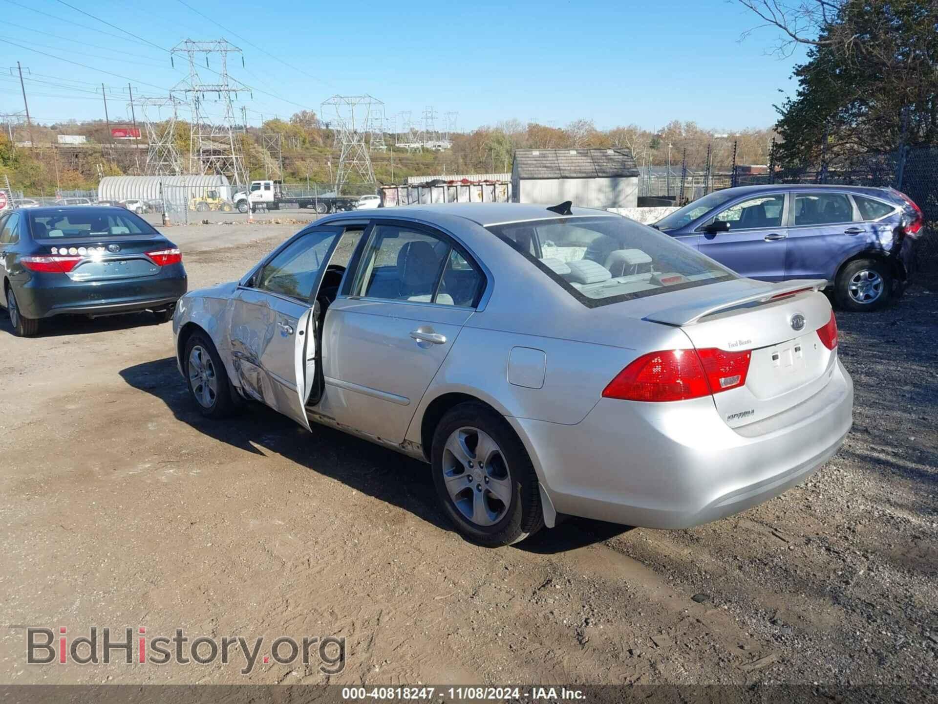 2009 KIA OPTIMA - VIN: KNAGE228195349101 - Фото 3