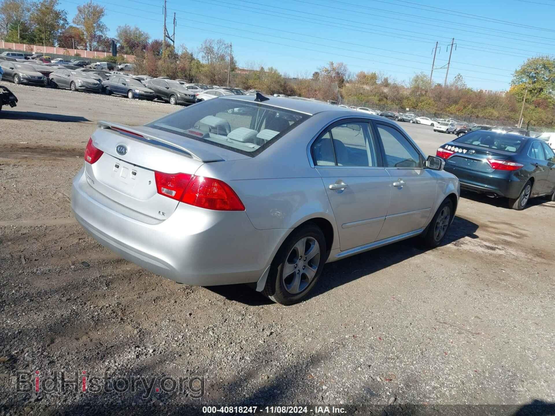 2009 KIA OPTIMA - VIN: KNAGE228195349101 - Фото 4