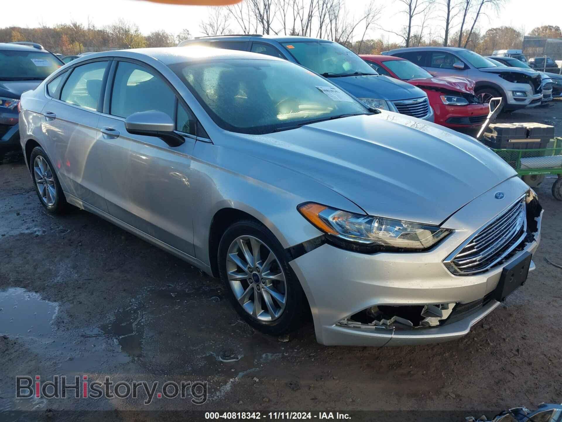 Фотография 3FA6P0HD9HR155516 - FORD FUSION 2017