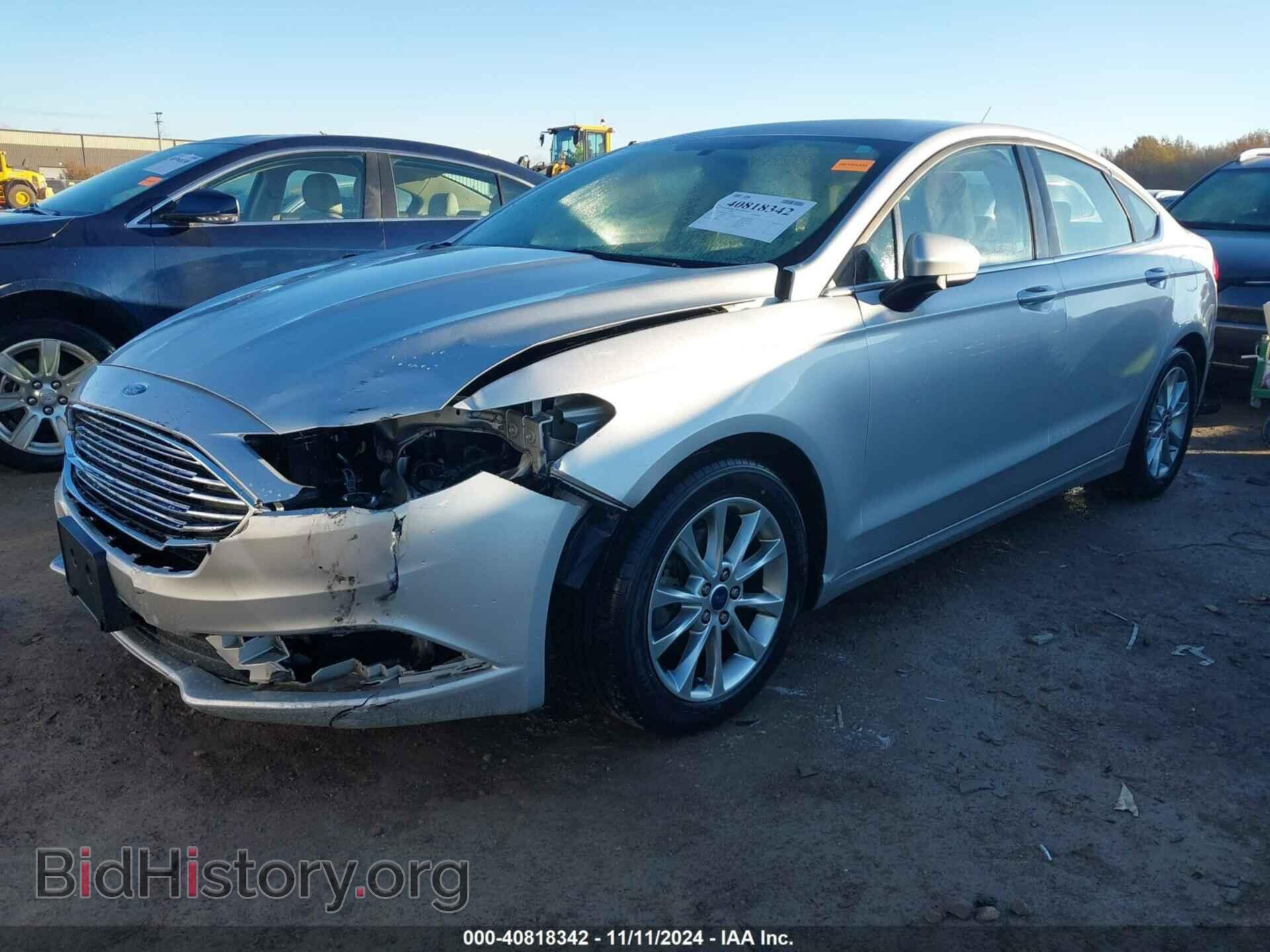 2017 FORD FUSION - VIN: 3FA6P0HD9HR155516 - Фото 2
