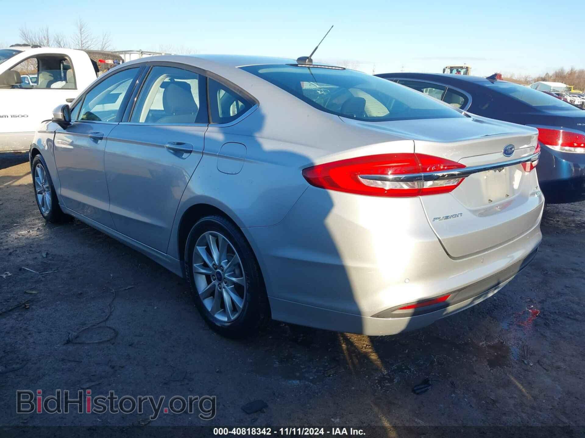 2017 FORD FUSION - VIN: 3FA6P0HD9HR155516 - Фото 3