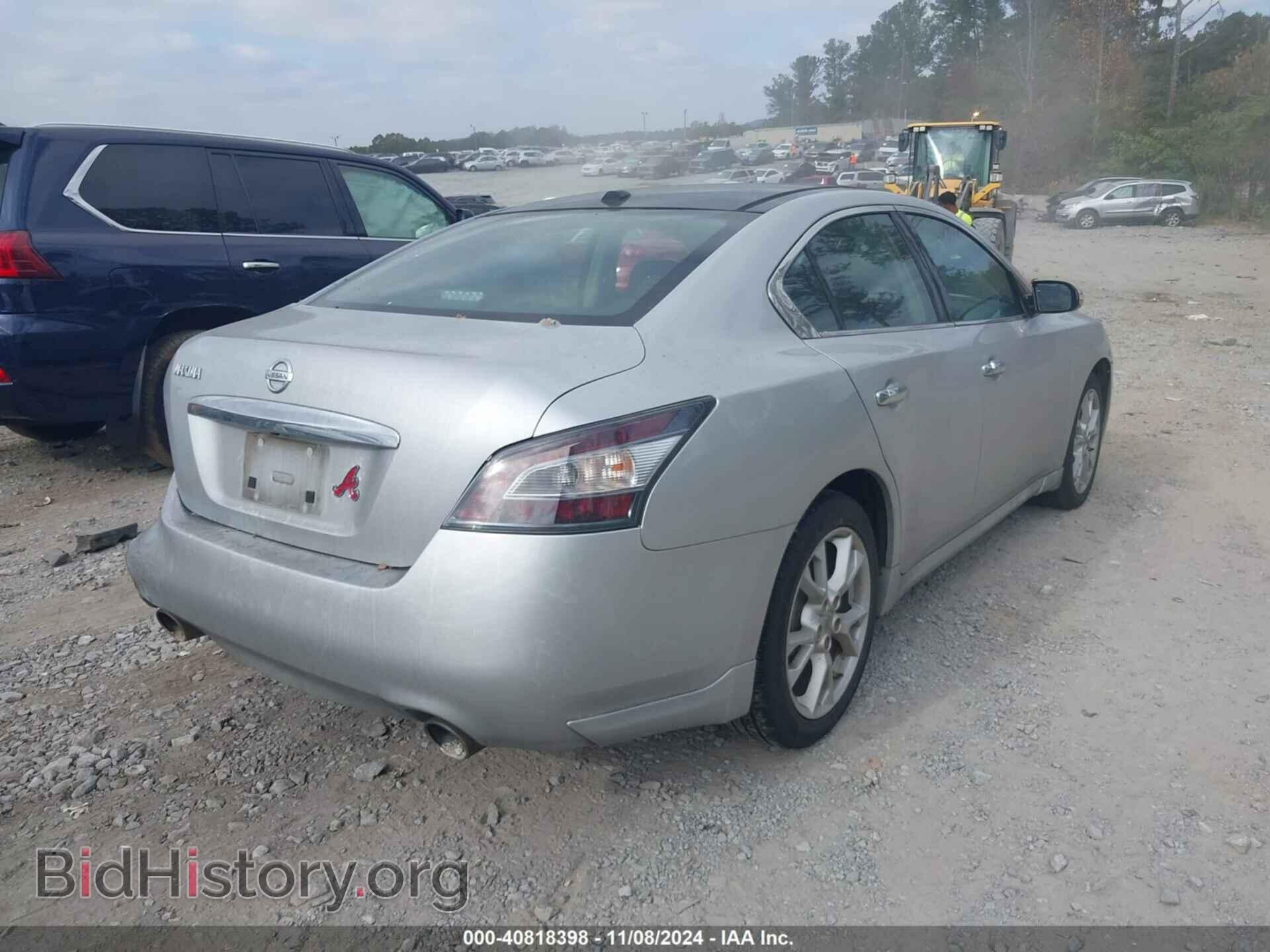 2014 NISSAN MAXIMA - VIN: 1N4AA5AP7EC911514 - Фото 4