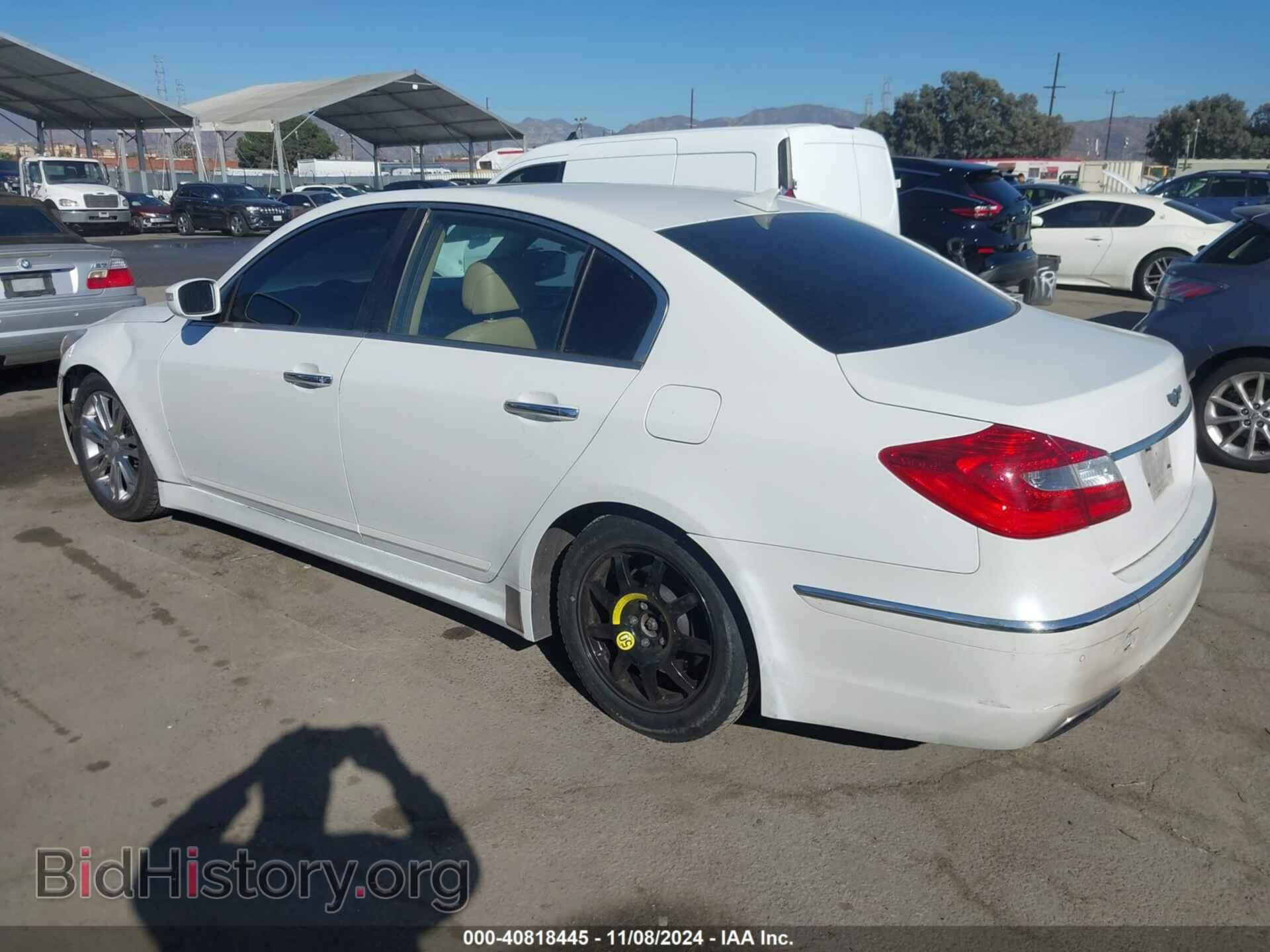 2012 HYUNDAI GENESIS - VIN: KMHGC4DD5CU185567 - Фото 3