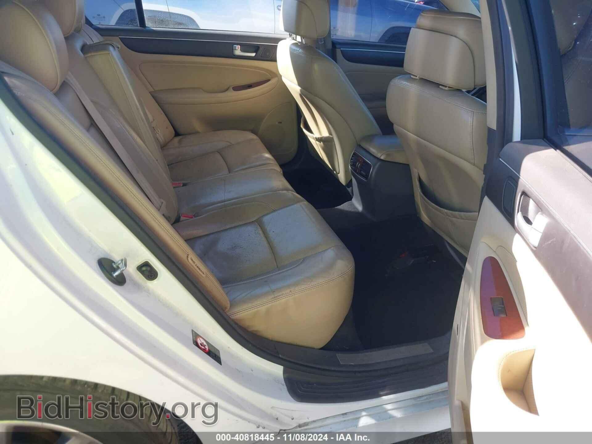 2012 HYUNDAI GENESIS - VIN: KMHGC4DD5CU185567 - Фото 8