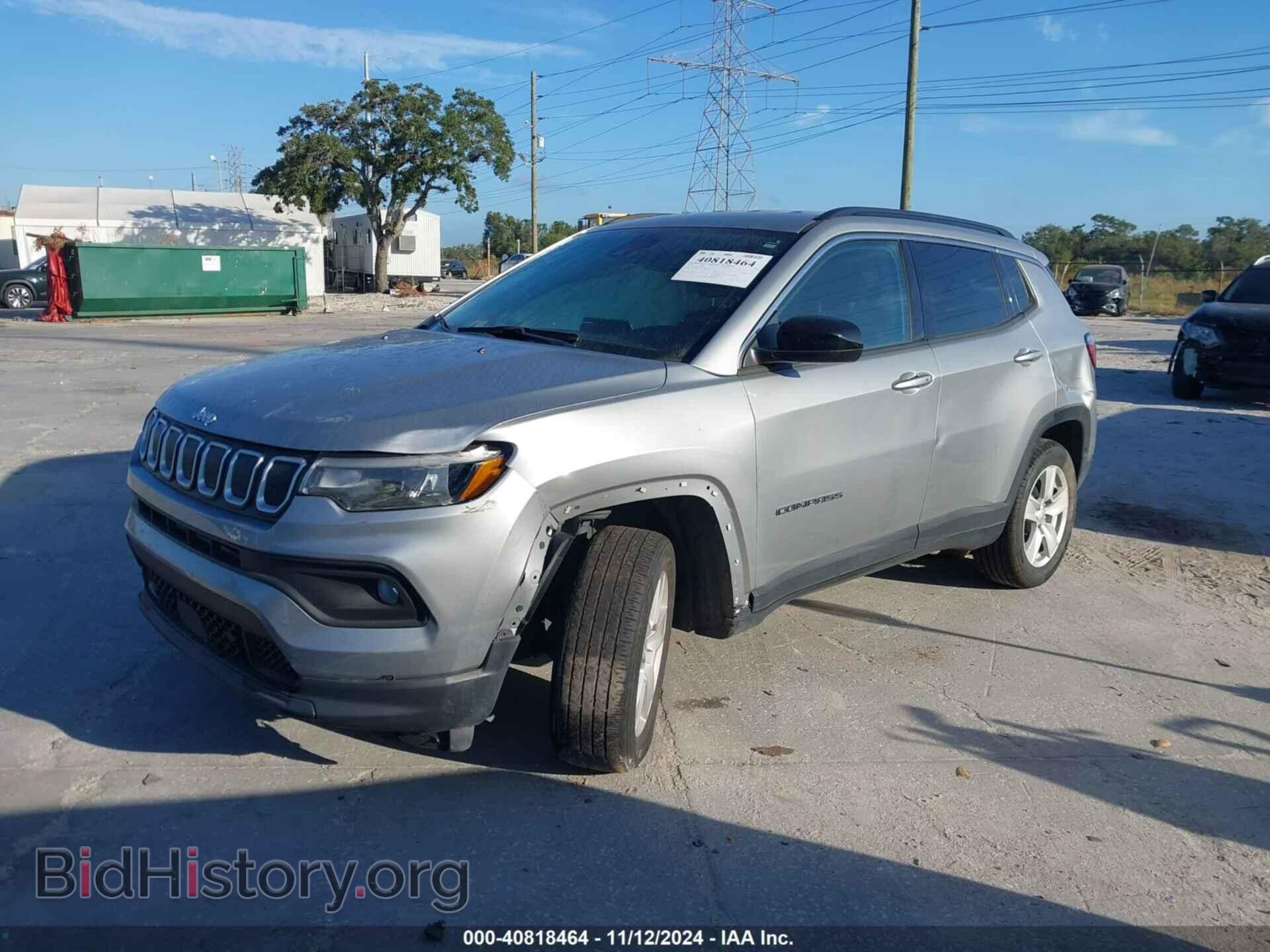 2022 JEEP COMPASS - VIN: 3C4NJDBB1NT152257 - Фото 2