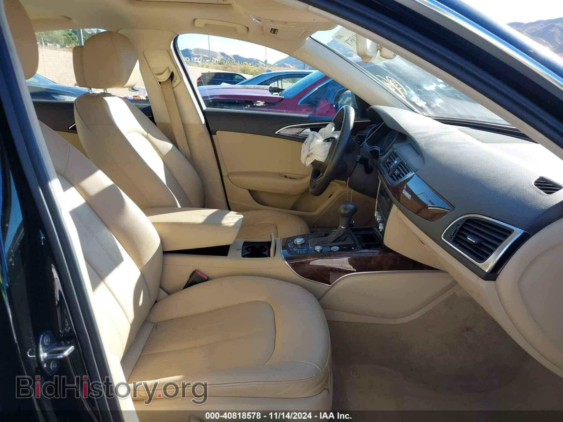 2012 AUDI A6 - VIN: WAUGGAFC1CN092127 - Фото 5