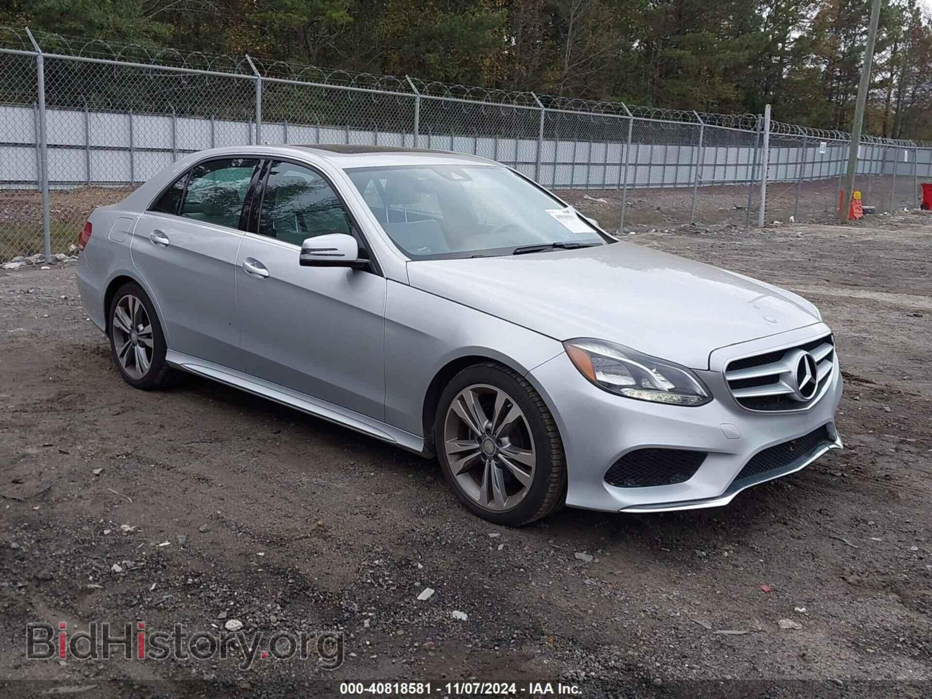 Photo WDDHF5KBXGB237600 - MERCEDES-BENZ E 350 2016