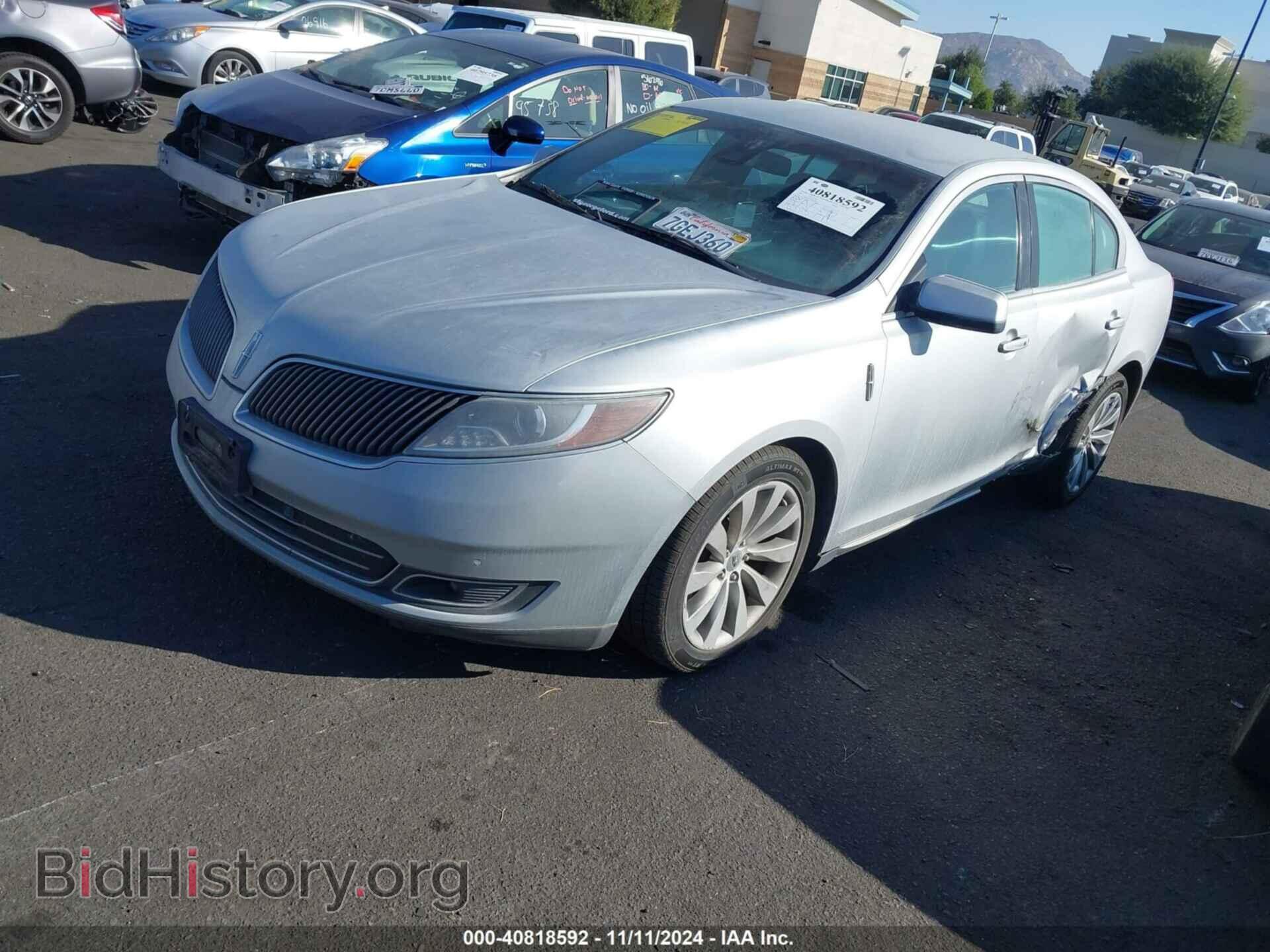 2013 LINCOLN MKS - VIN: 1LNHL9DK7DG601635 - Фото 2