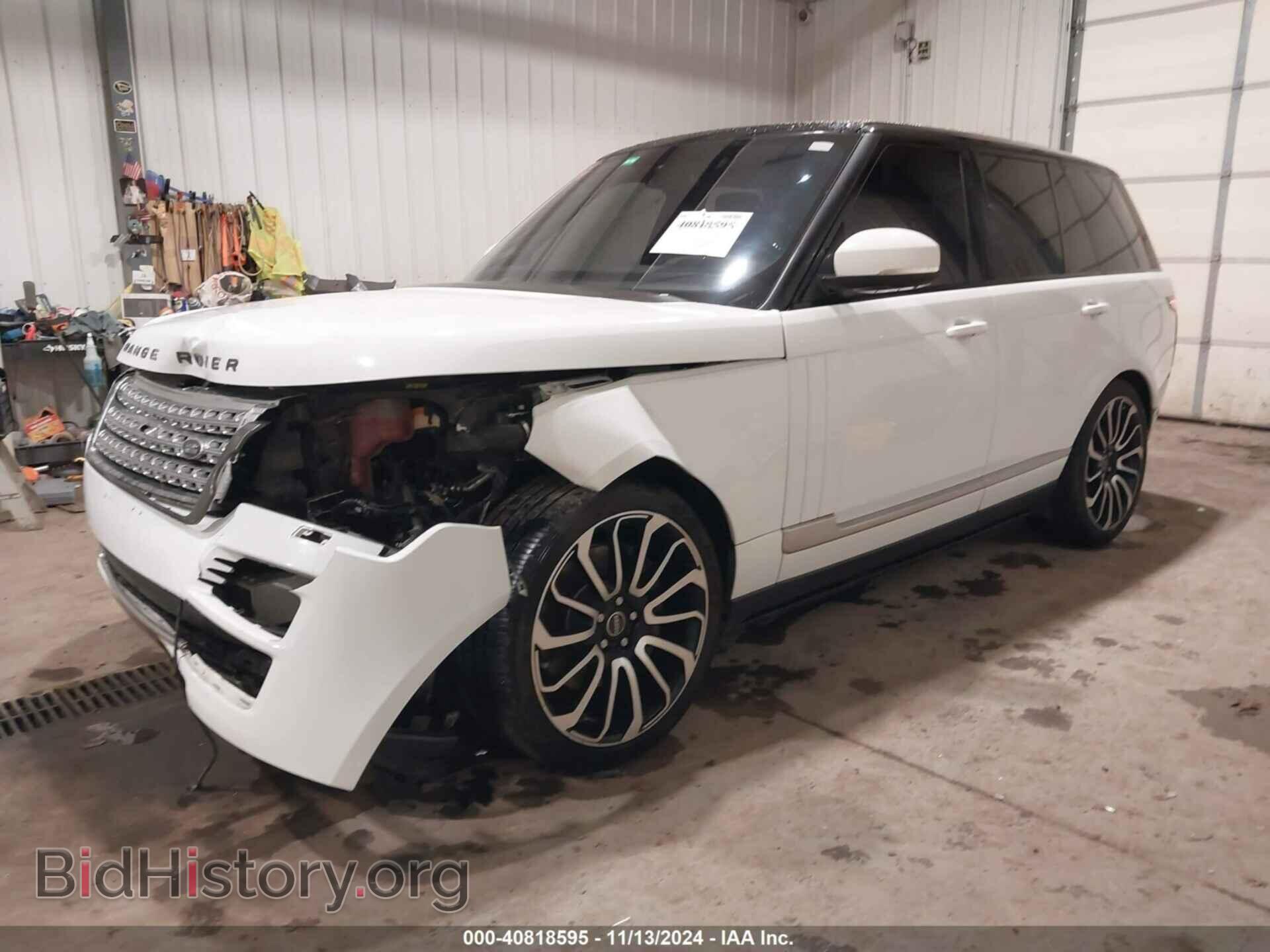 2016 LAND ROVER RANGE ROVER - VIN: SALGS2EF0GA291601 - Фото 2