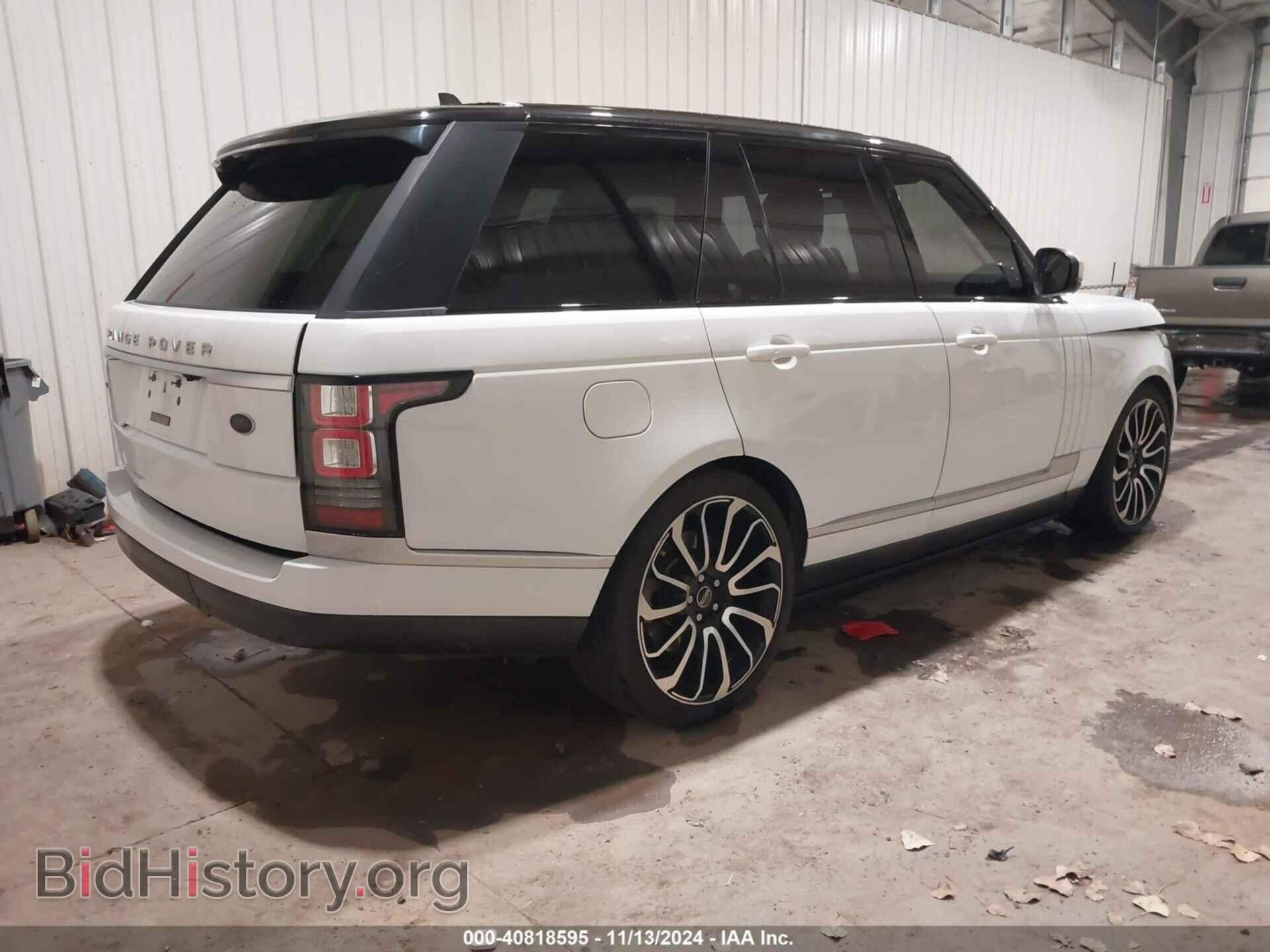 2016 LAND ROVER RANGE ROVER - VIN: SALGS2EF0GA291601 - Фото 4