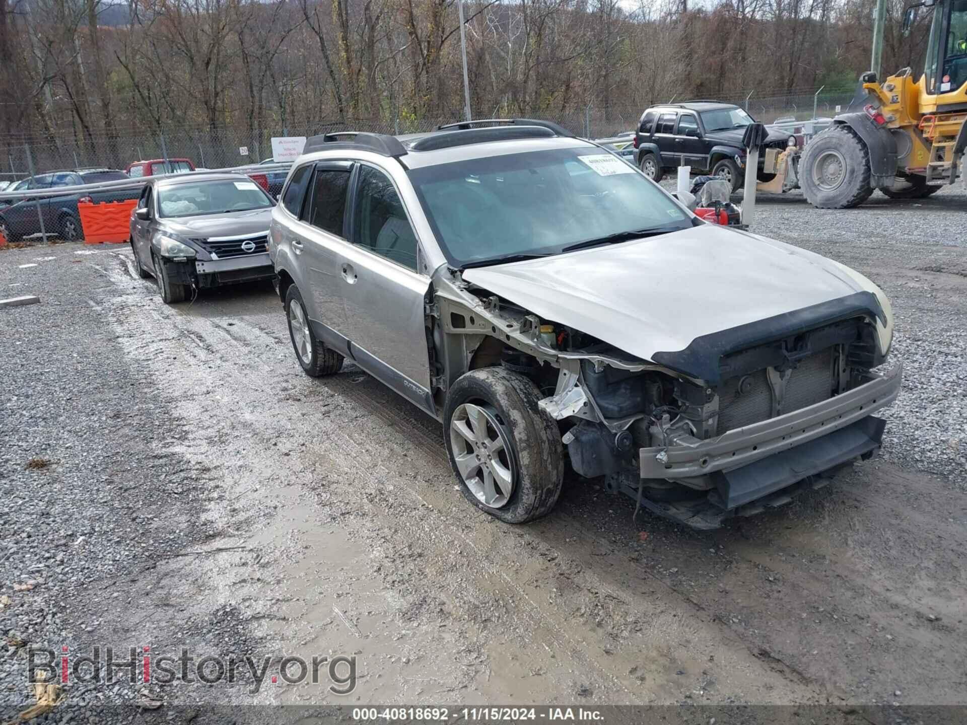 Фотография 4S4BRBLC4E3292852 - SUBARU OUTBACK 2014