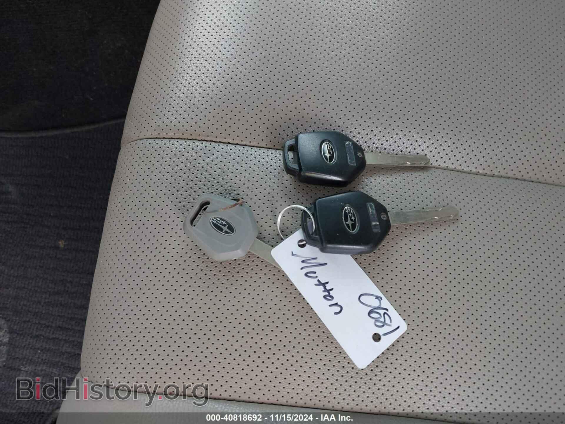2014 SUBARU OUTBACK - VIN: 4S4BRBLC4E3292852 - Фото 11