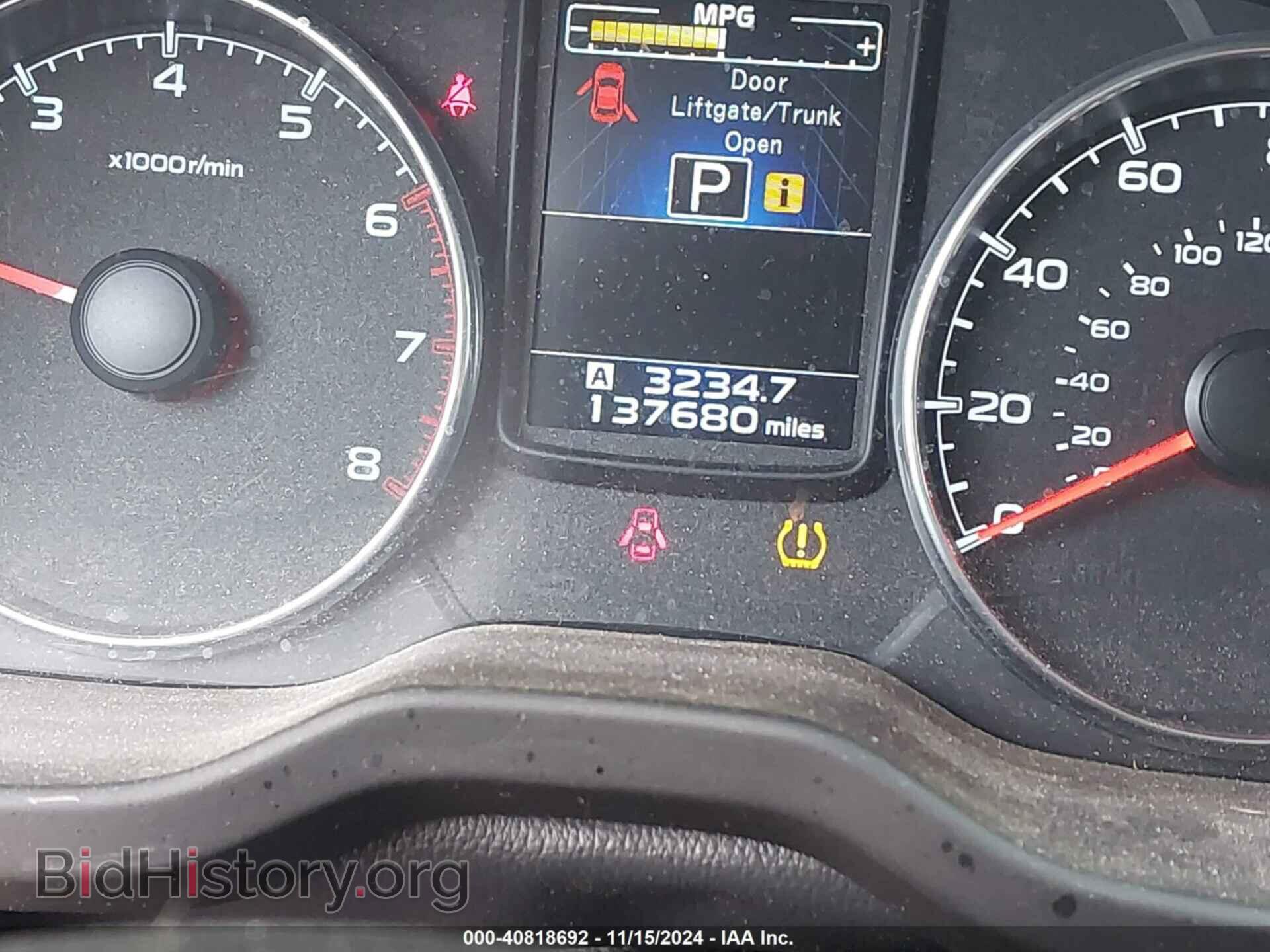 2014 SUBARU OUTBACK - VIN: 4S4BRBLC4E3292852 - Фото 16