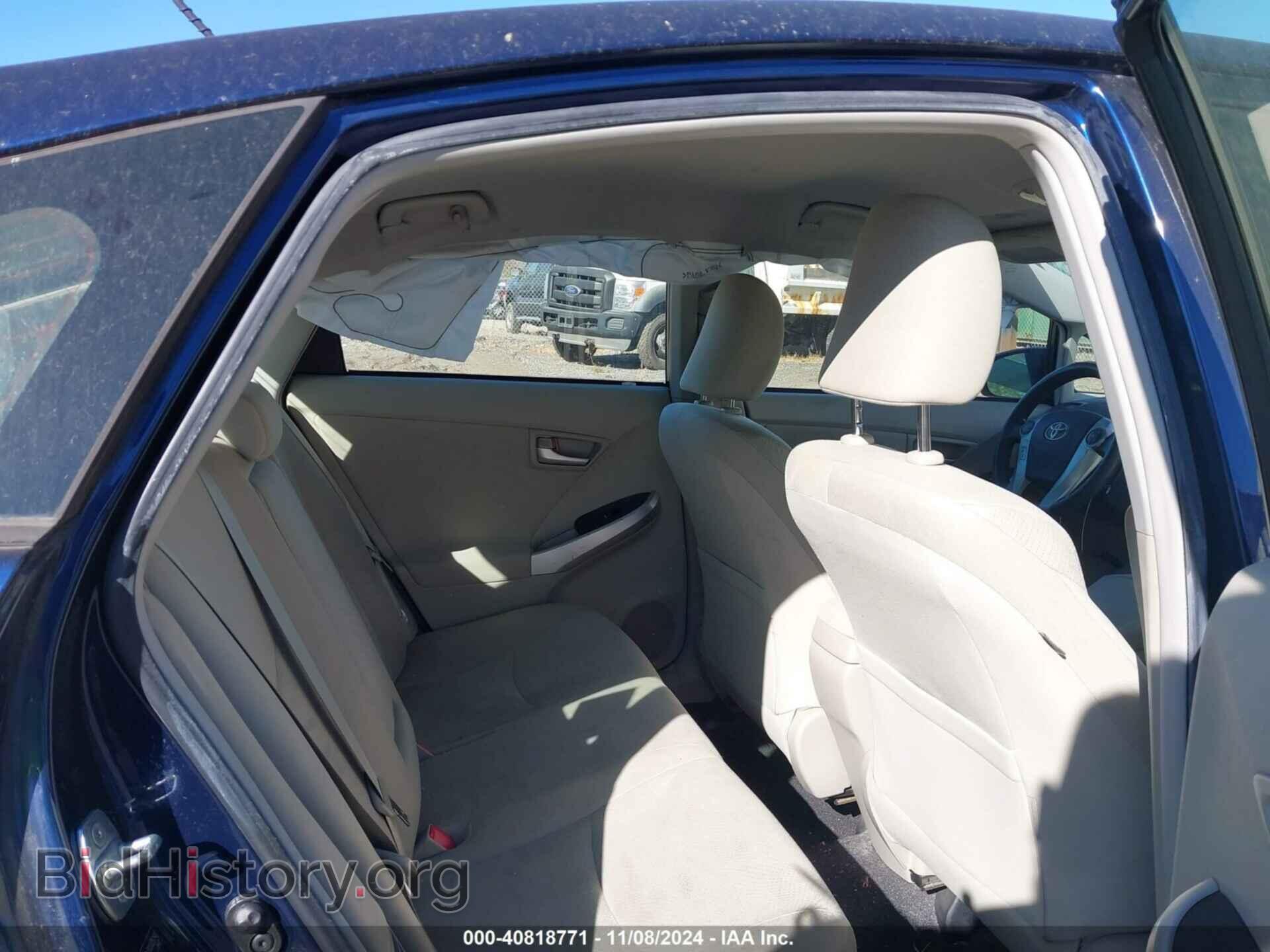 2012 TOYOTA PRIUS - VIN: JTDKN3DU2C0335192 - Фото 8