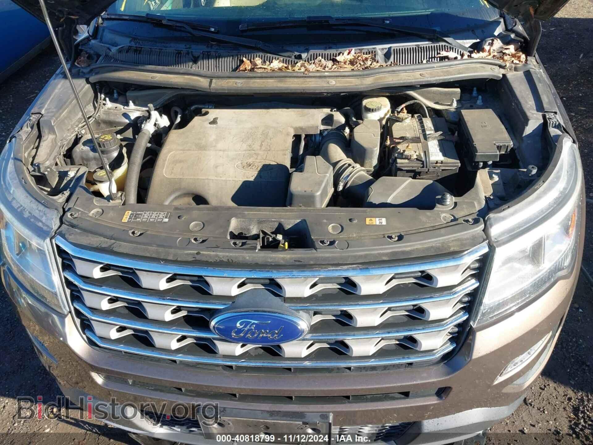 2016 FORD EXPLORER - VIN: 1FM5K8D81GGA30345 - Фото 10