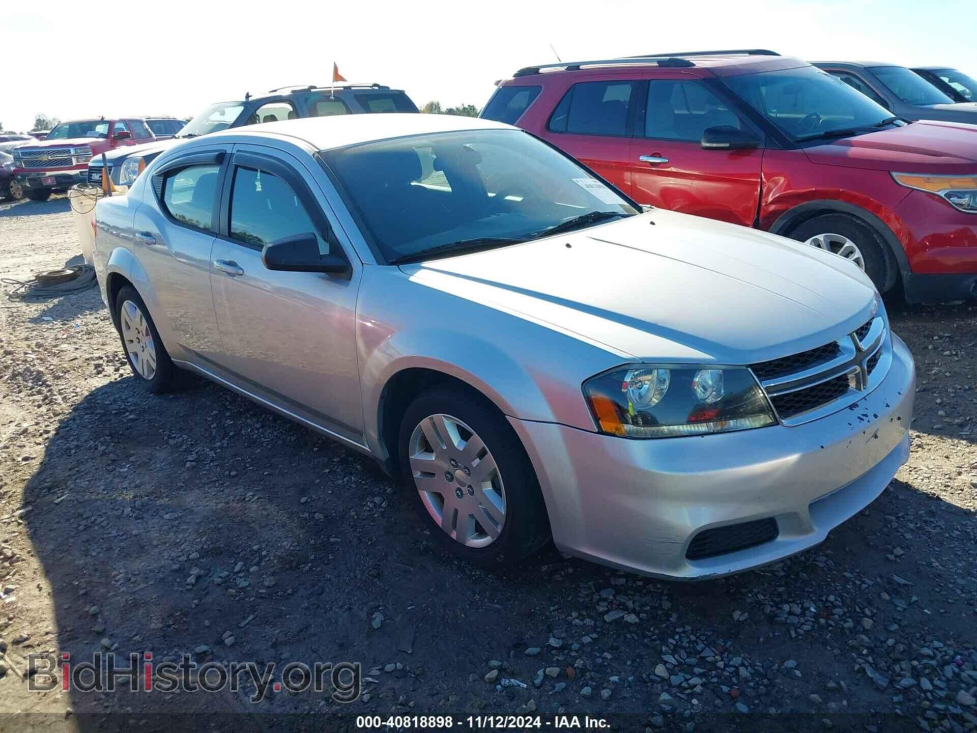 Photo 1C3CDZAB5CN294044 - DODGE AVENGER 2012