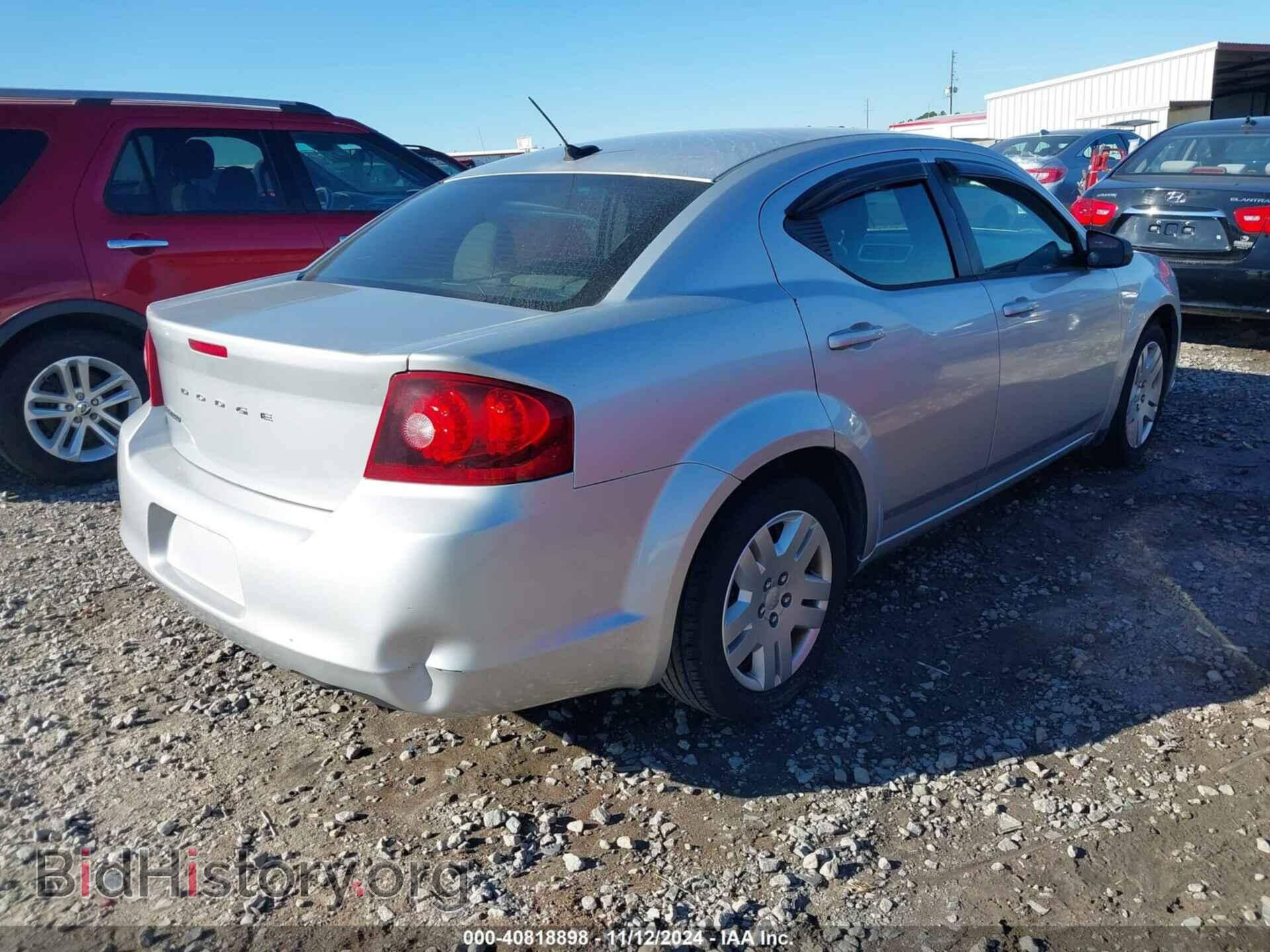 2012 DODGE AVENGER - VIN: 1C3CDZAB5CN294044 - Photo 4