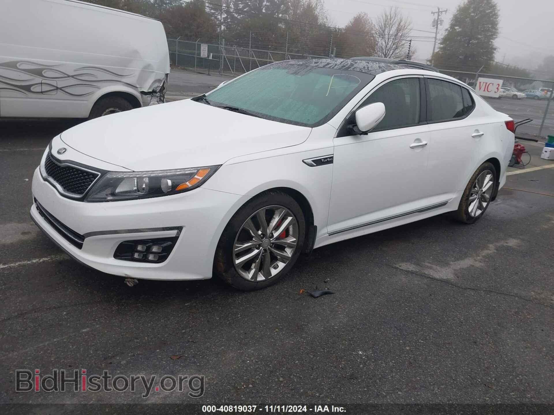 2015 KIA OPTIMA - VIN: 5XXGR4A65FG476802 - Фото 2