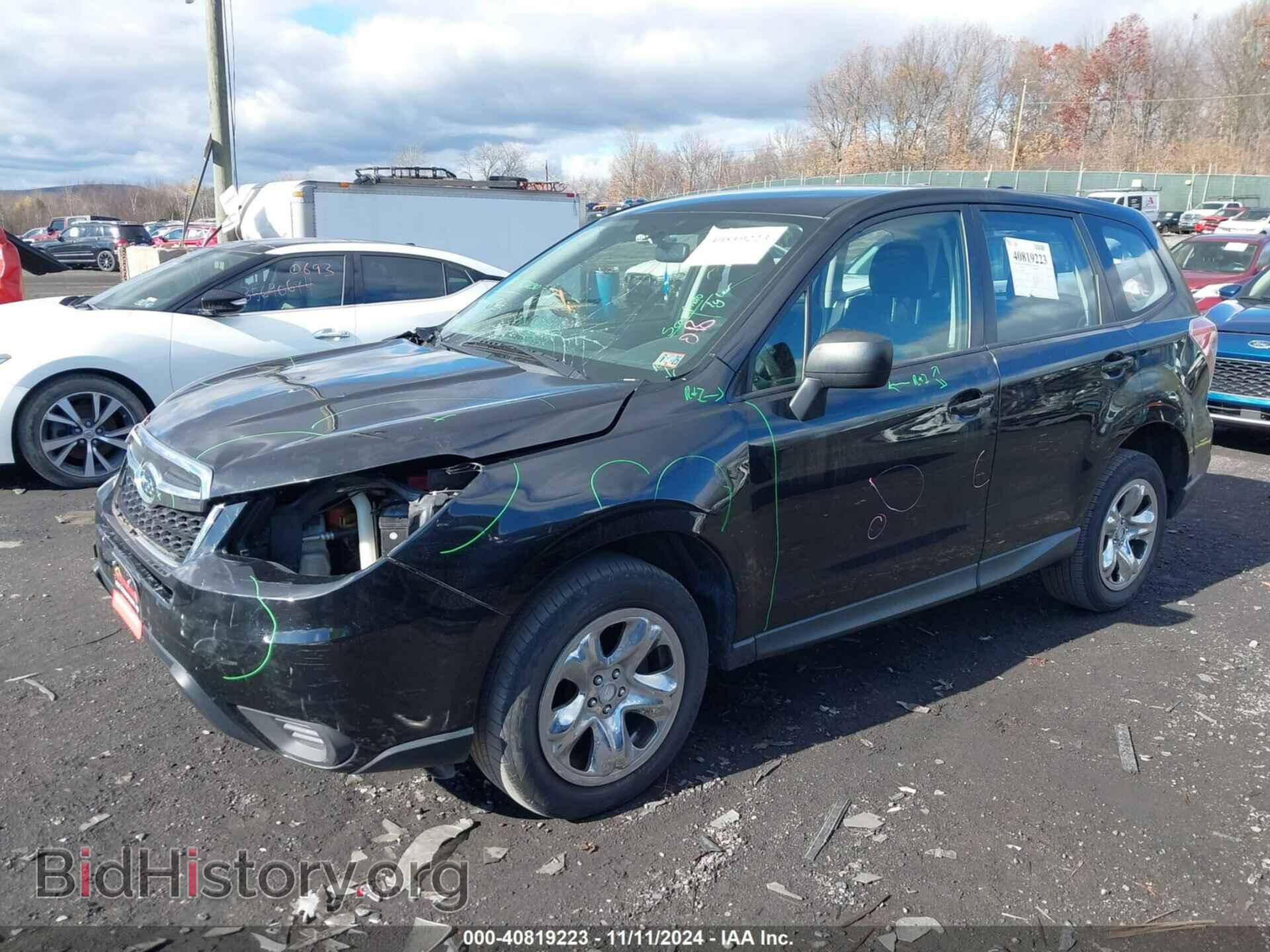 2016 SUBARU FORESTER - VIN: JF2SJAAC5GH446601 - Фото 2