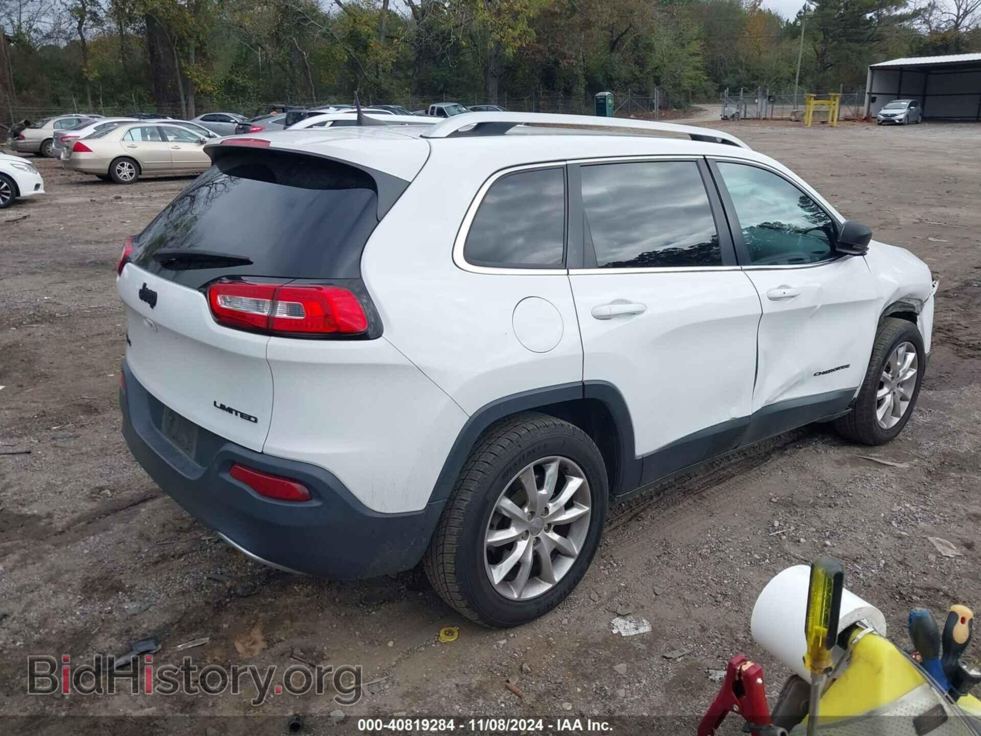 2016 JEEP CHEROKEE - VIN: 1C4PJMDB7GW236280 - Фото 4