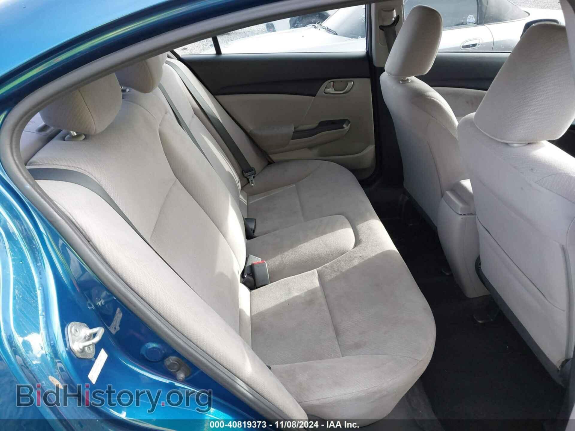 2013 HONDA CIVIC - VIN: 19XFB2F50DE293981 - Фото 8