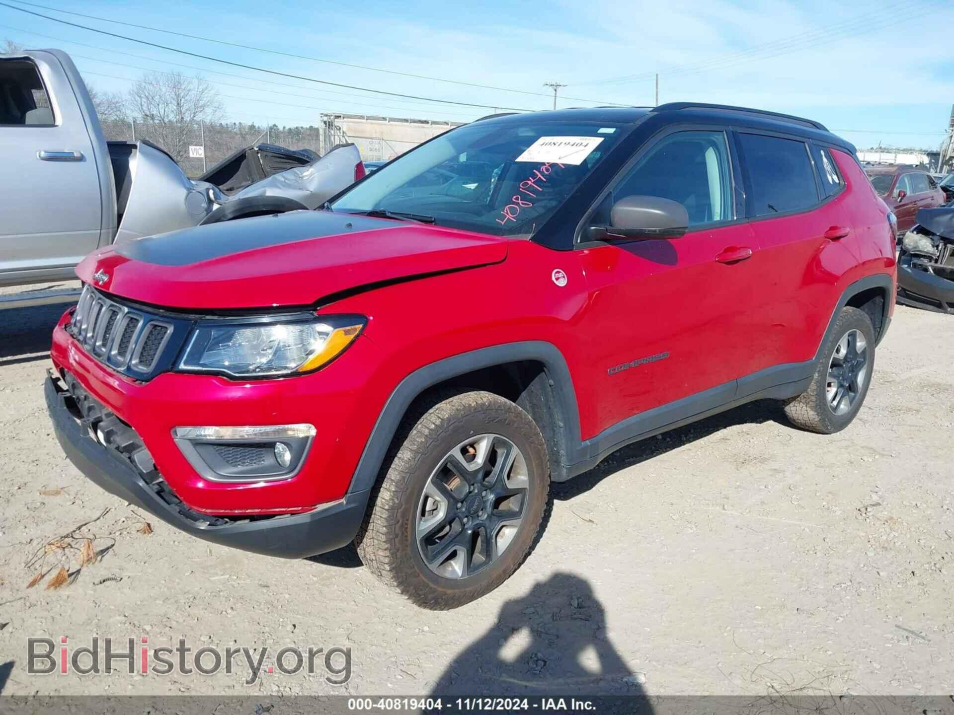 2018 JEEP COMPASS - VIN: 3C4NJDDB3JT409703 - Фото 2
