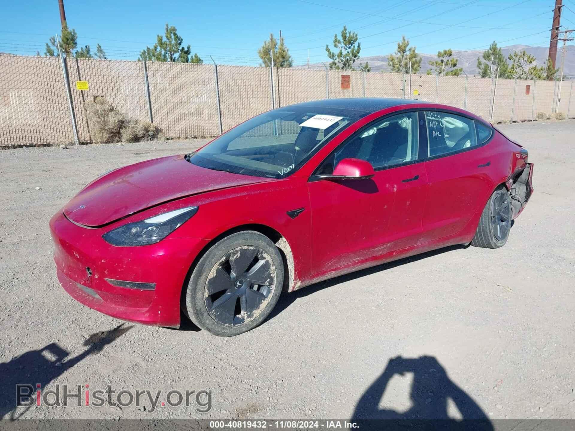 2023 TESLA MODEL 3 - VIN: 5YJ3E1EB2PF670546 - Фото 2