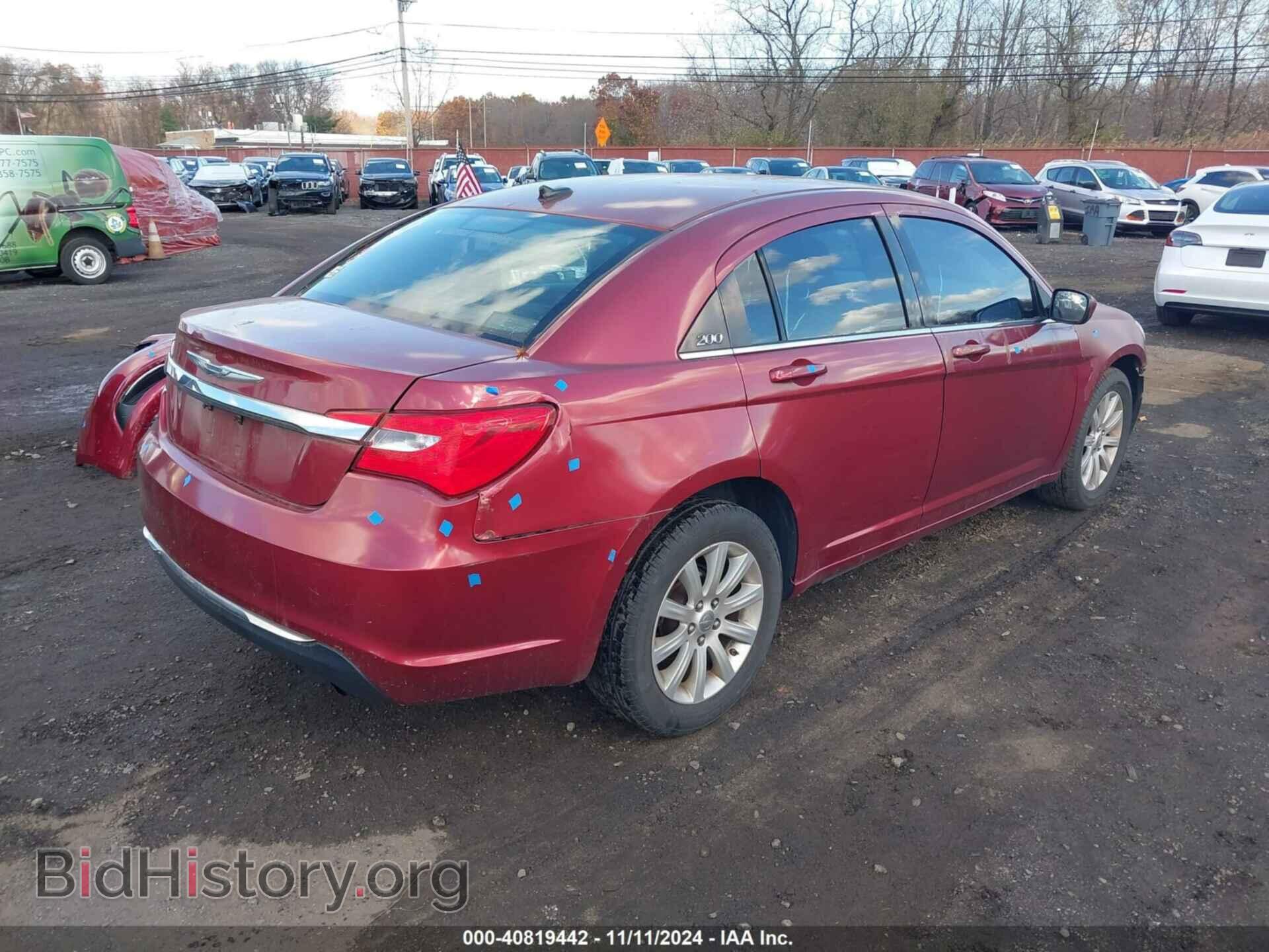 2012 CHRYSLER 200 - VIN: 1C3CCBBBXCN114601 - Фото 4