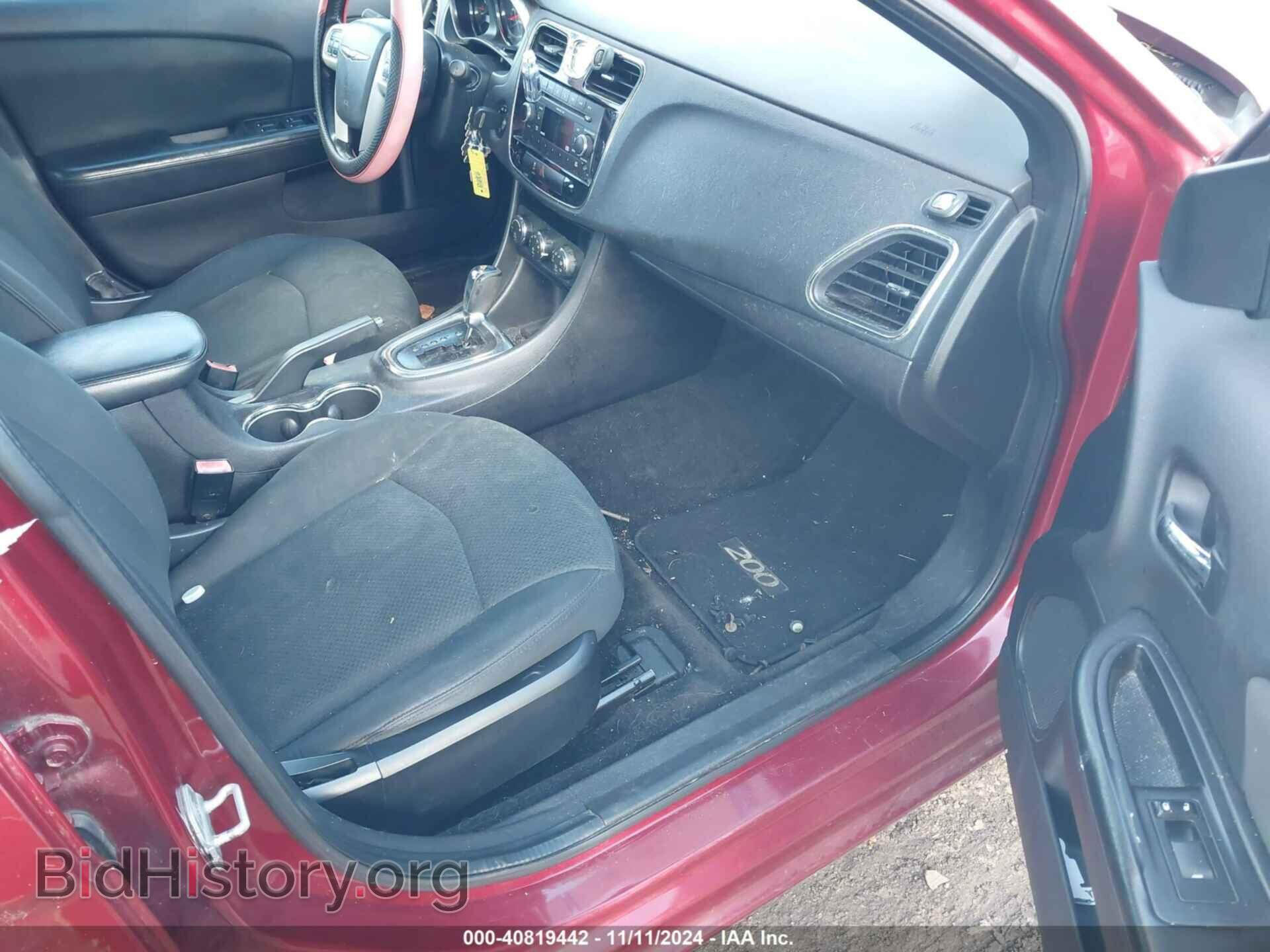 2012 CHRYSLER 200 - VIN: 1C3CCBBBXCN114601 - Фото 5