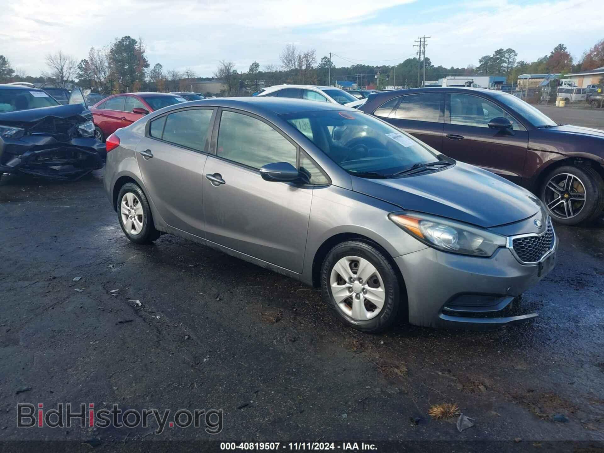 Photo KNAFX4A67G5527110 - KIA FORTE 2016