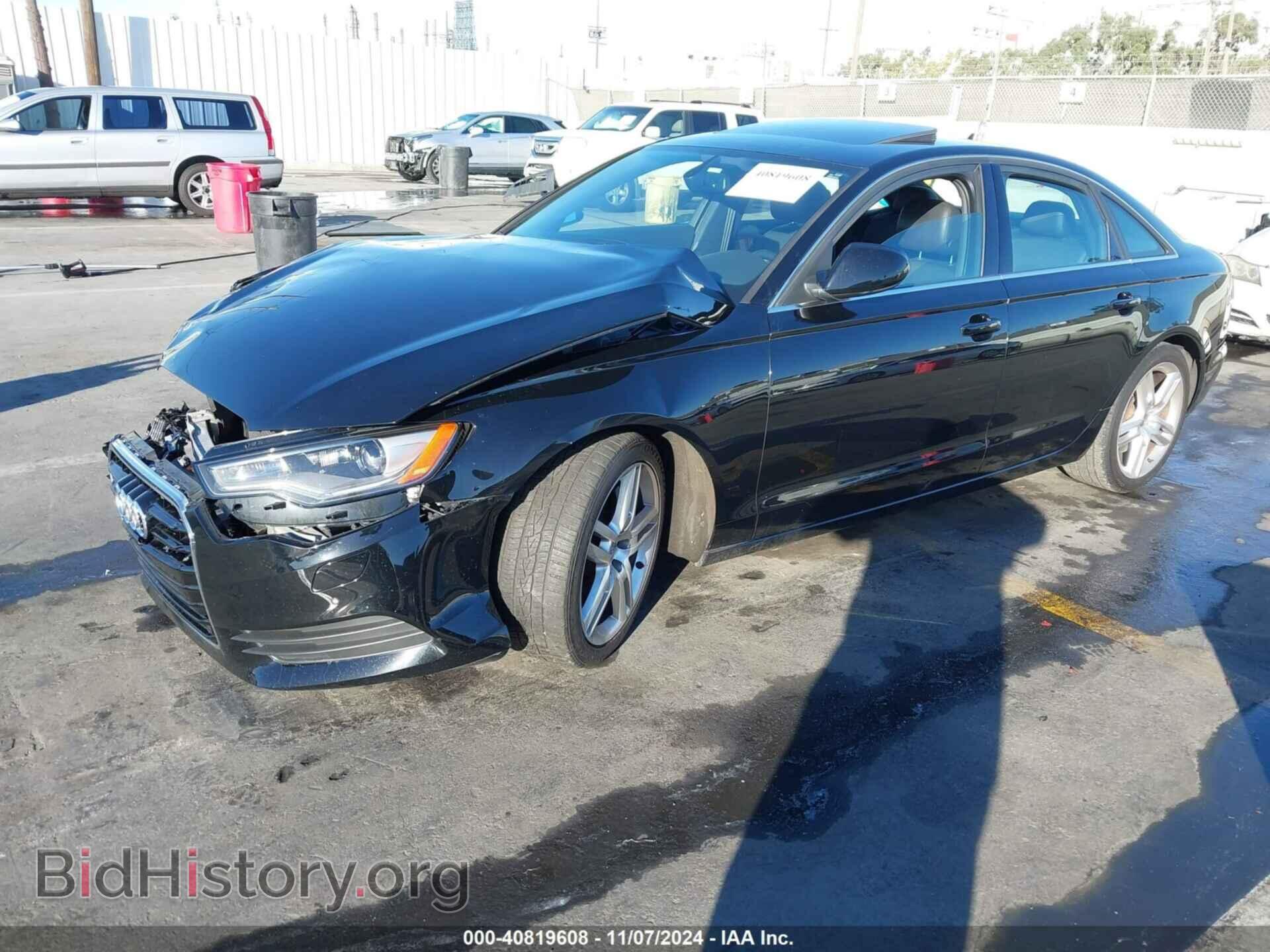 2014 AUDI A6 - VIN: WAUGFAFCXEN110226 - Фото 2