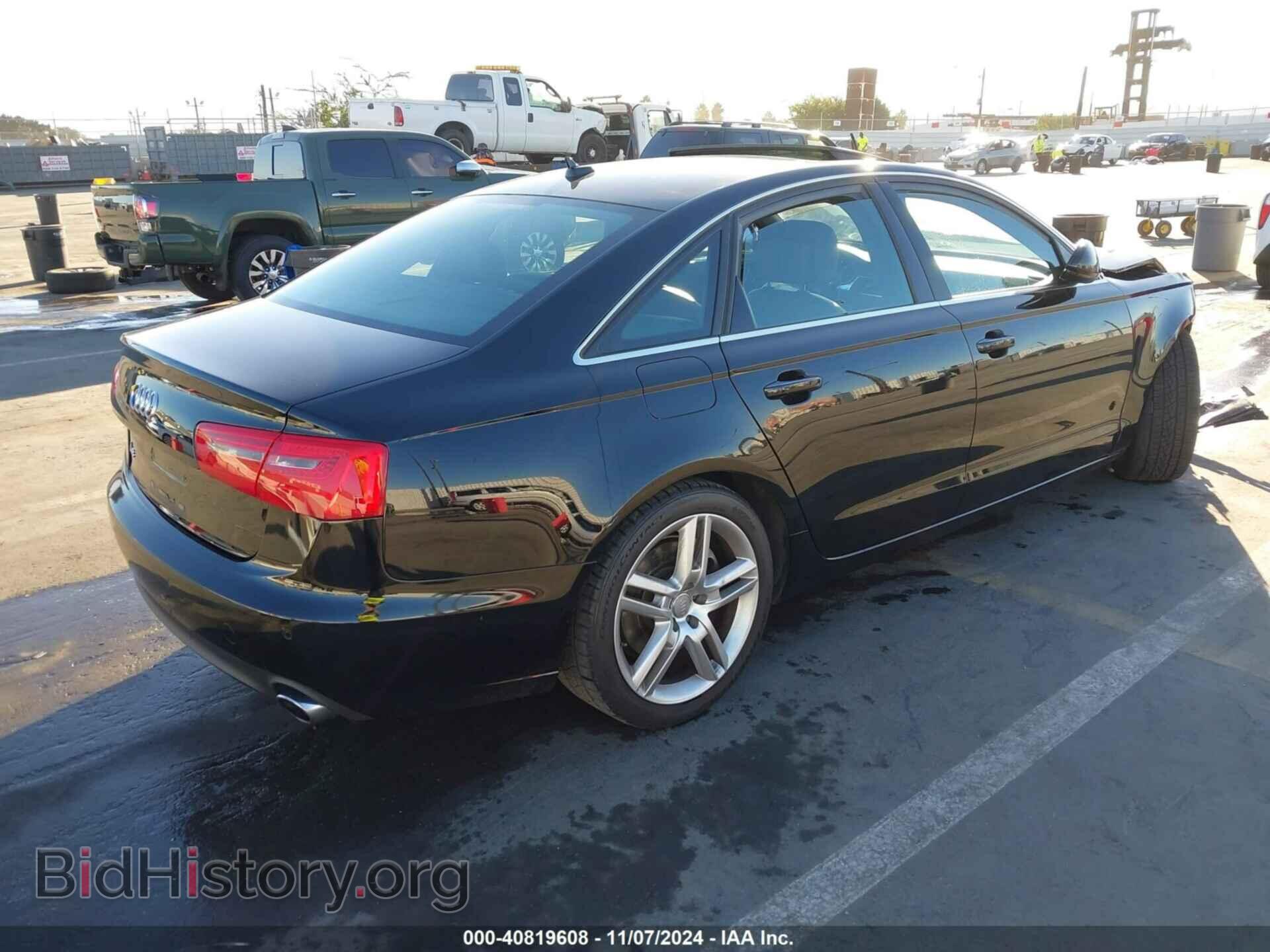 2014 AUDI A6 - VIN: WAUGFAFCXEN110226 - Фото 4