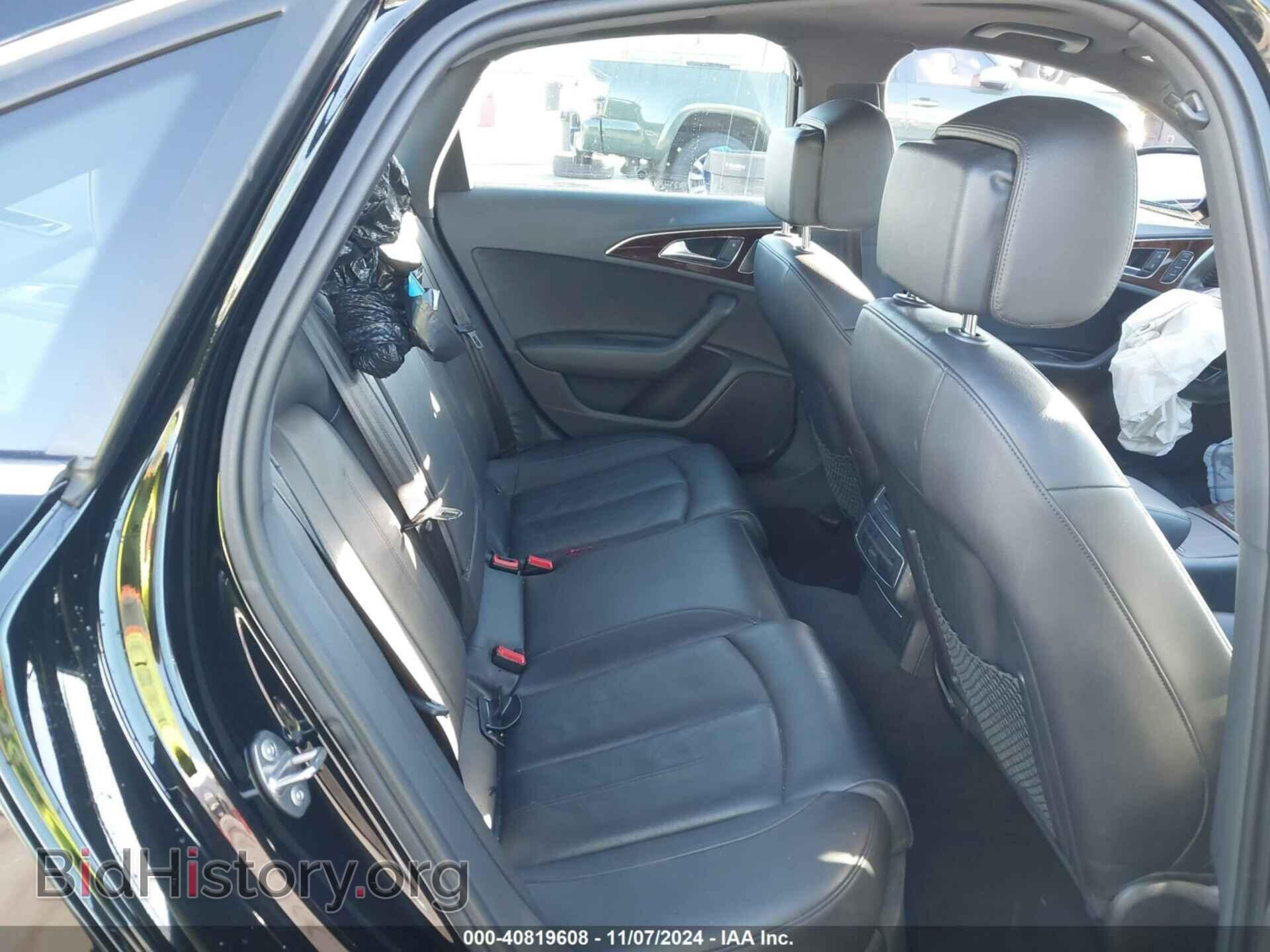 2014 AUDI A6 - VIN: WAUGFAFCXEN110226 - Фото 8