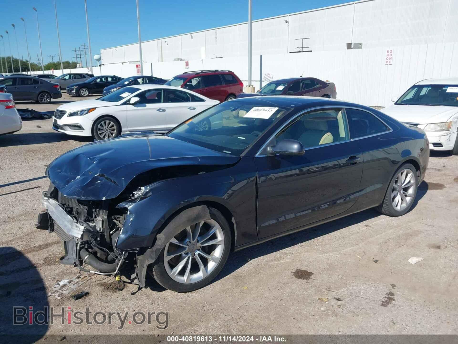 2013 AUDI A5 - VIN: WAULFAFR1DA023047 - Фото 2