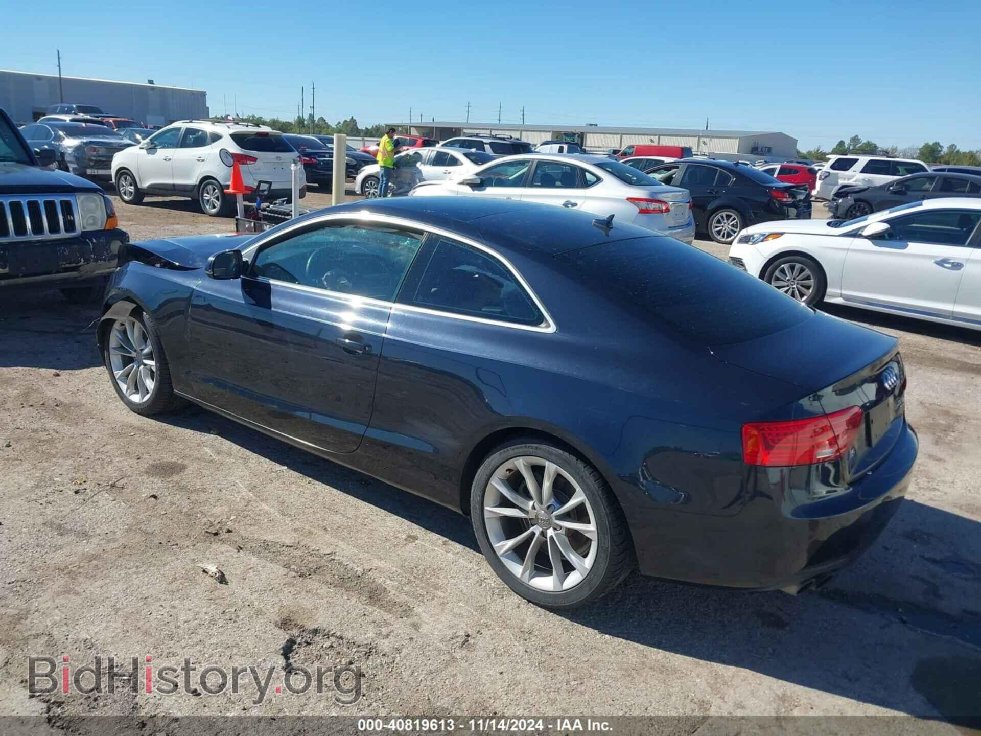2013 AUDI A5 - VIN: WAULFAFR1DA023047 - Фото 3
