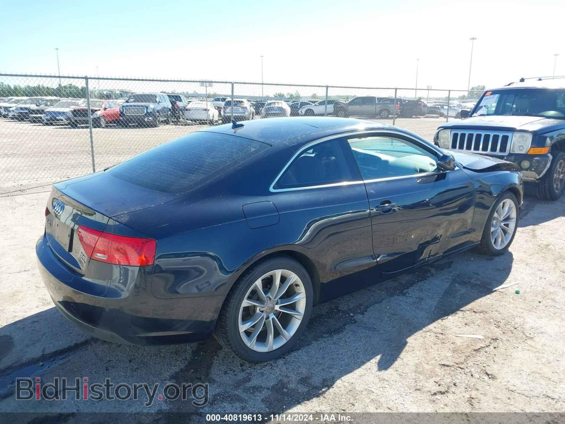 2013 AUDI A5 - VIN: WAULFAFR1DA023047 - Фото 4