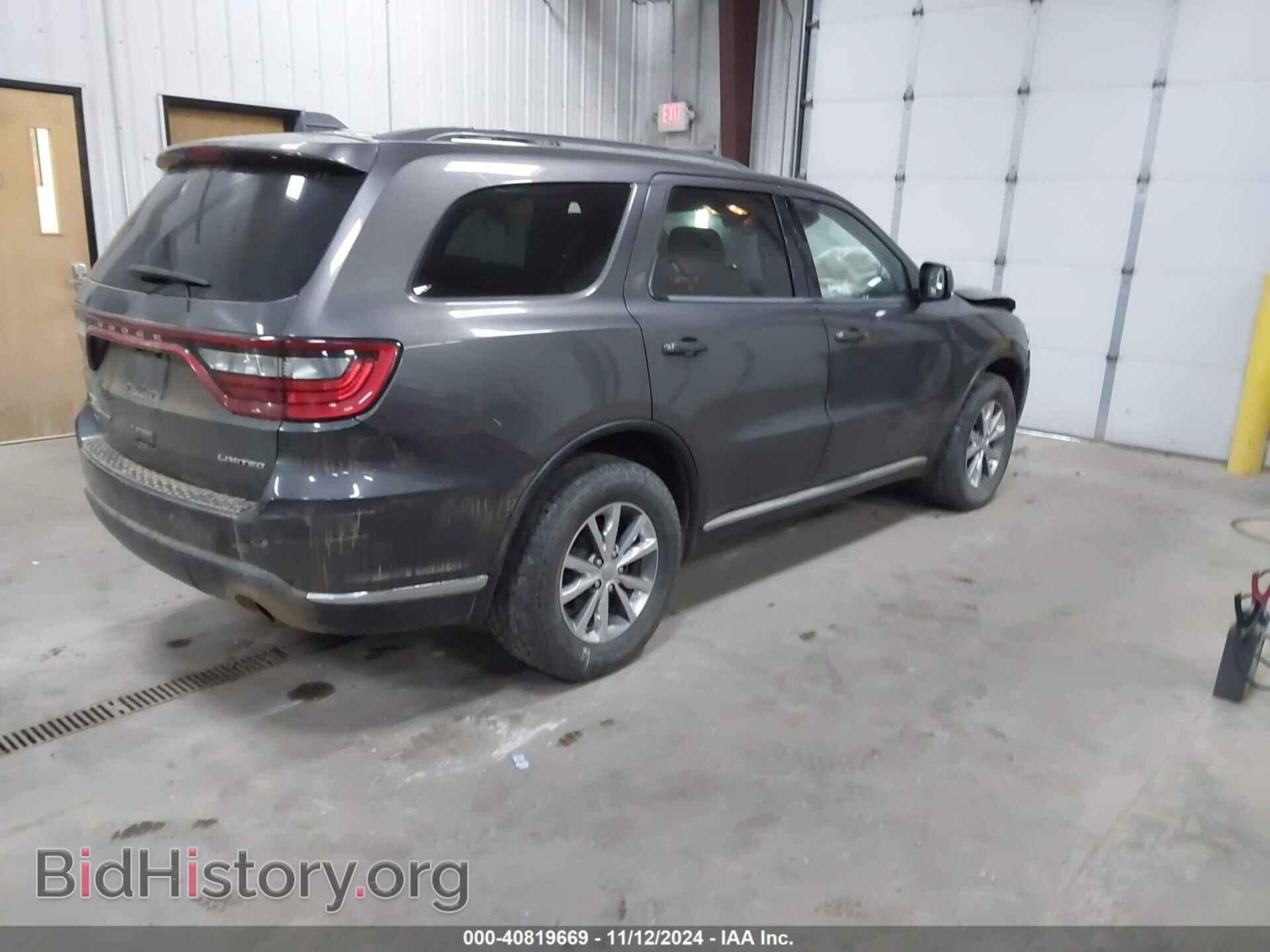 2014 DODGE DURANGO - VIN: 1C4RDJDG3EC562702 - Фото 4