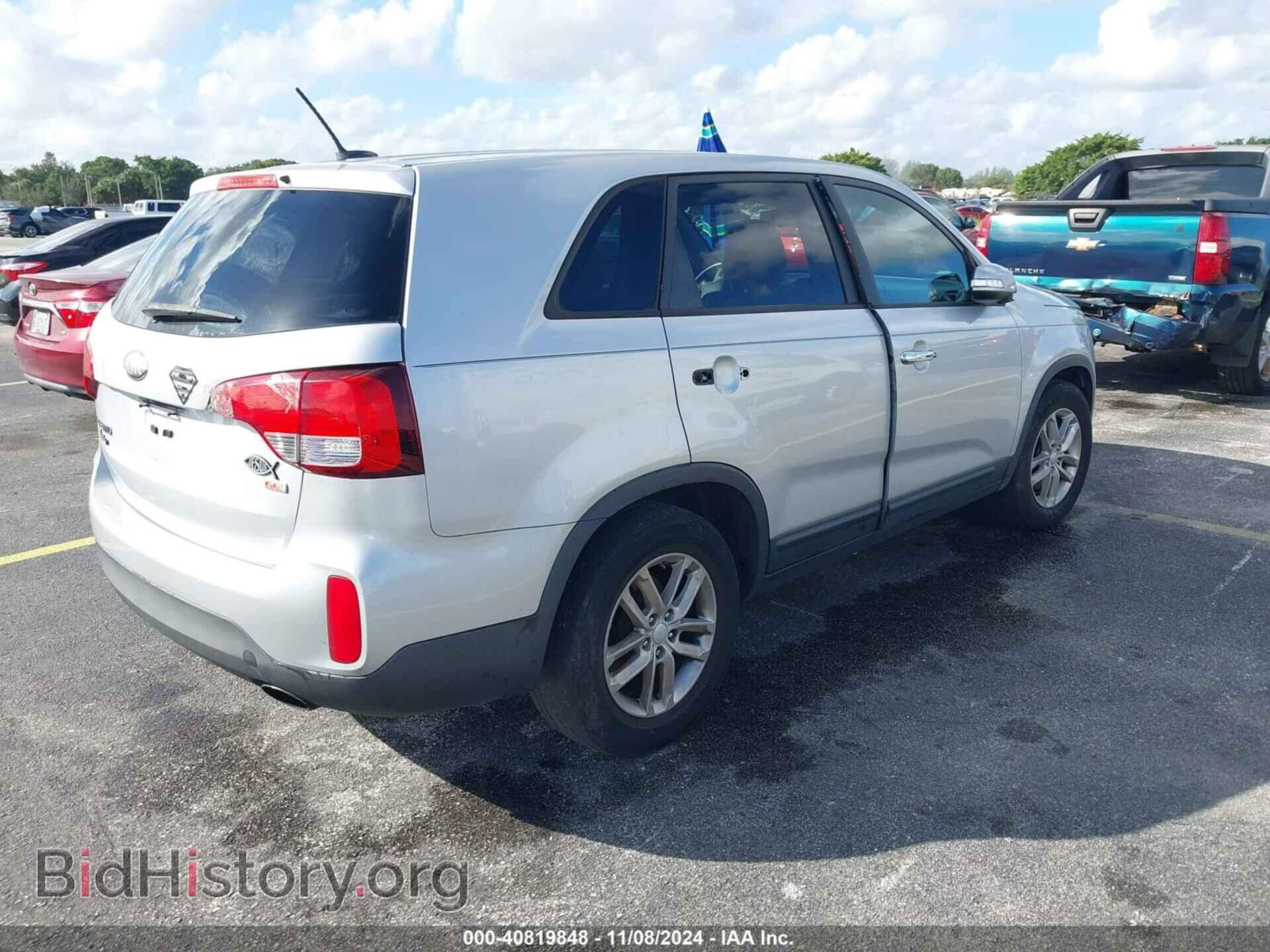 2014 KIA SORENTO - VIN: 5XYKT3A65EG467677 - Фото 4