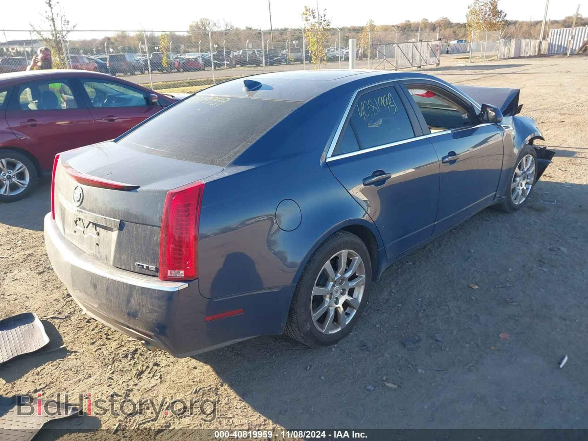 2009 CADILLAC CTS - VIN: 1G6DF577290151213 - Фото 4