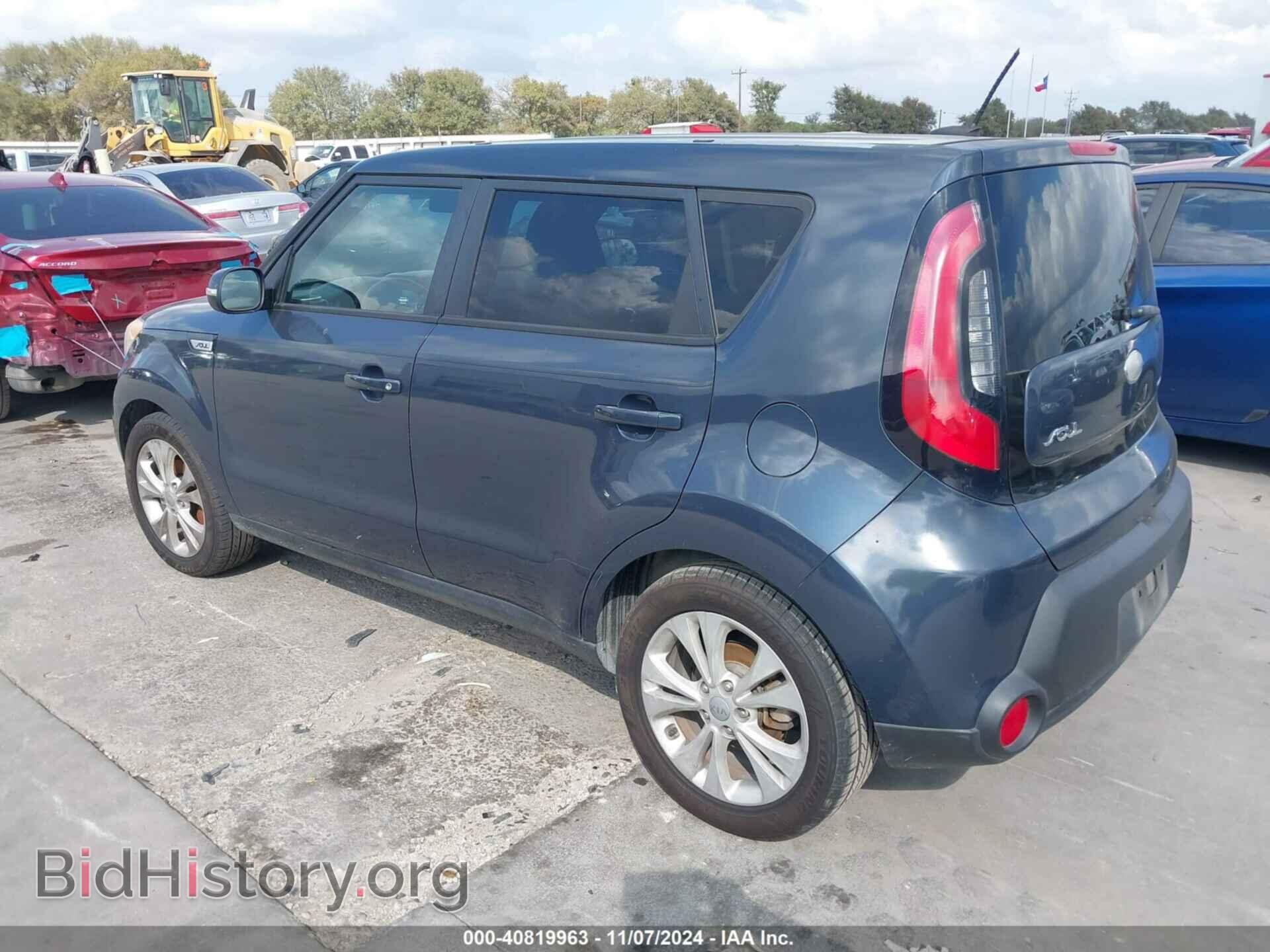 2014 KIA SOUL - VIN: KNDJP3A55E7016365 - Фото 3