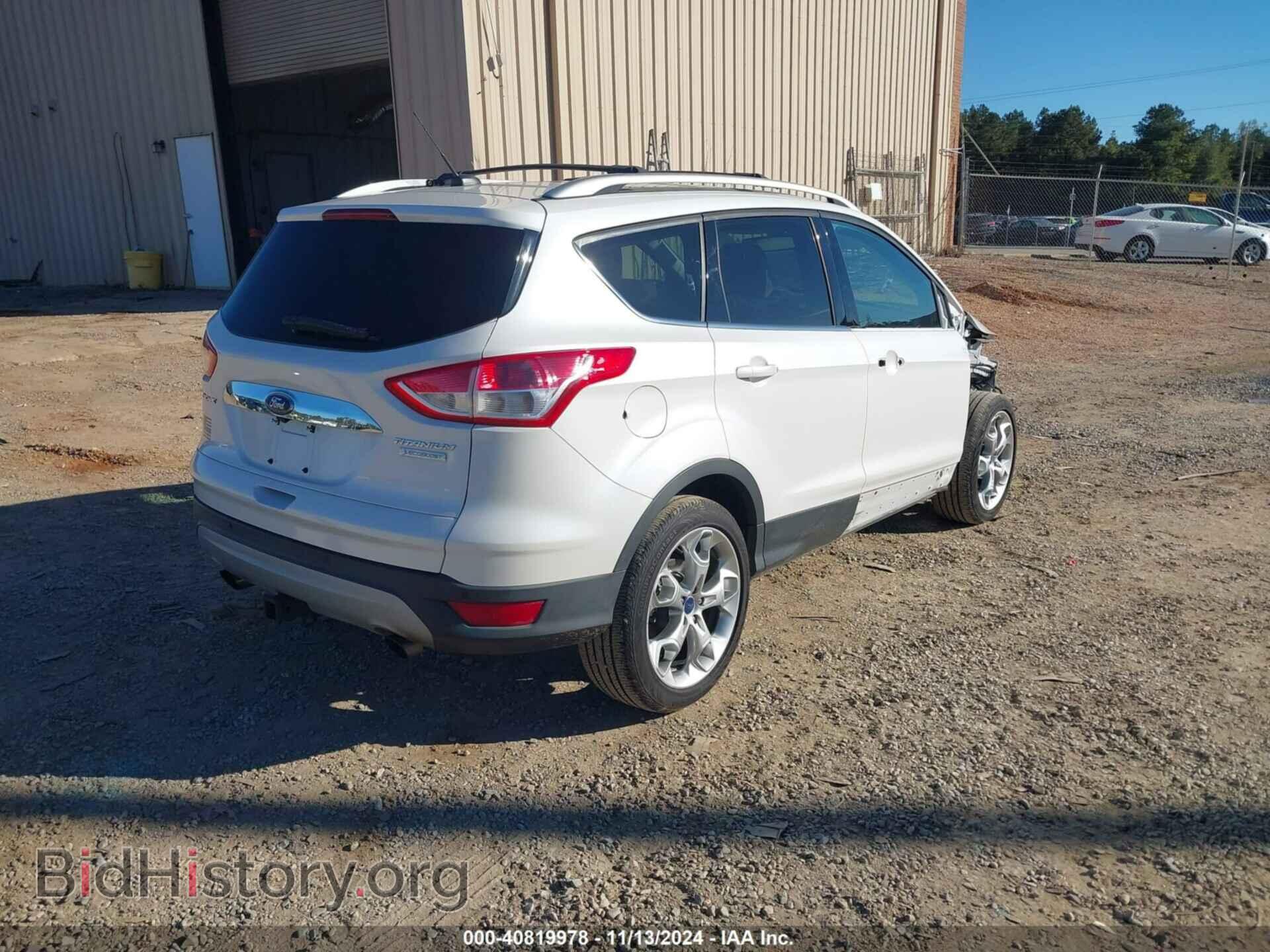 2014 FORD ESCAPE - VIN: 1FMCU0J93EUC81849 - Фото 4