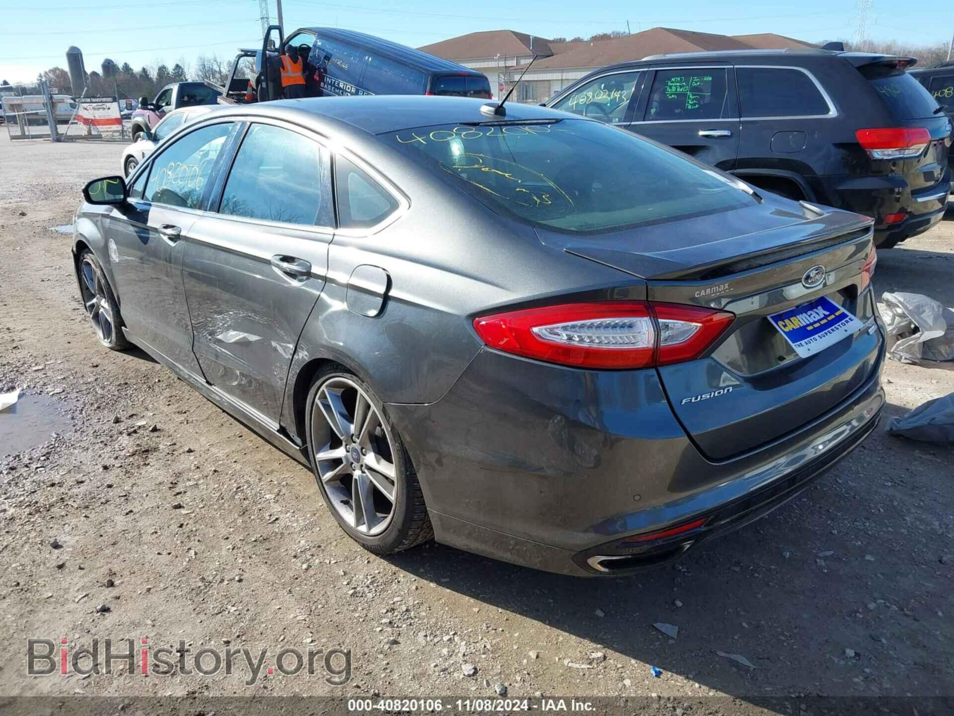 2015 FORD FUSION - VIN: 3FA6P0D96FR179819 - Фото 3