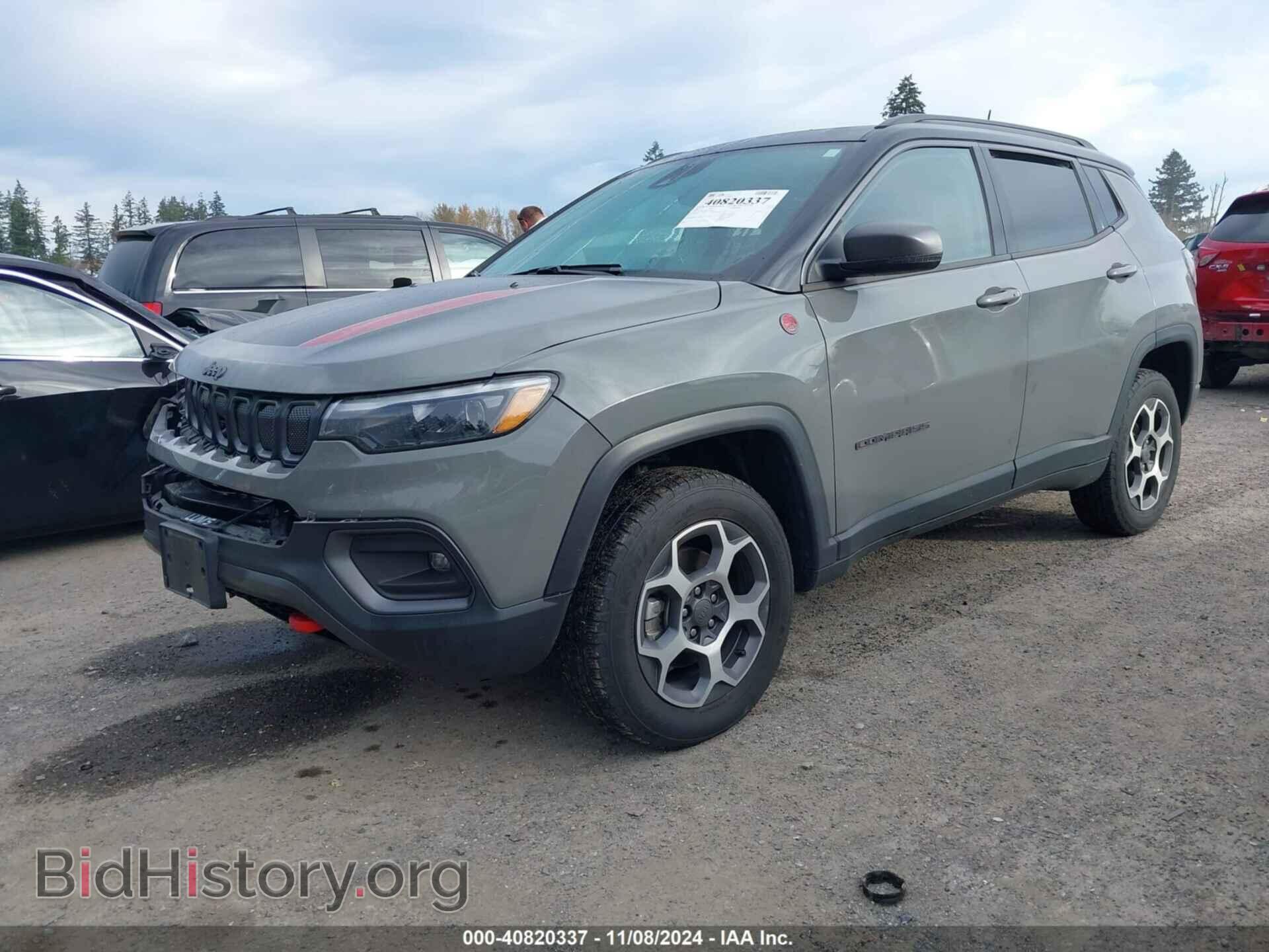 2022 JEEP COMPASS - VIN: 3C4NJDDB8NT164886 - Фото 2