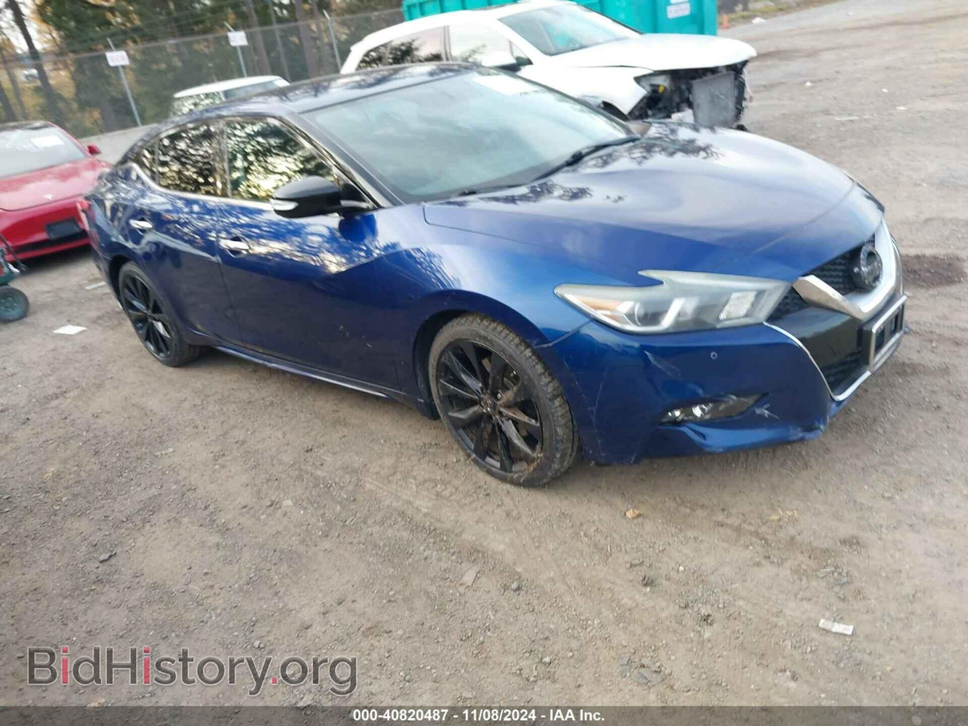 Фотография 1N4AA6AP7GC388441 - NISSAN MAXIMA 2016