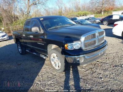 2005 Dodge RAM 1500 SLT/Laramie, черный — VIN 1D7HU18D45S144334, IAAI