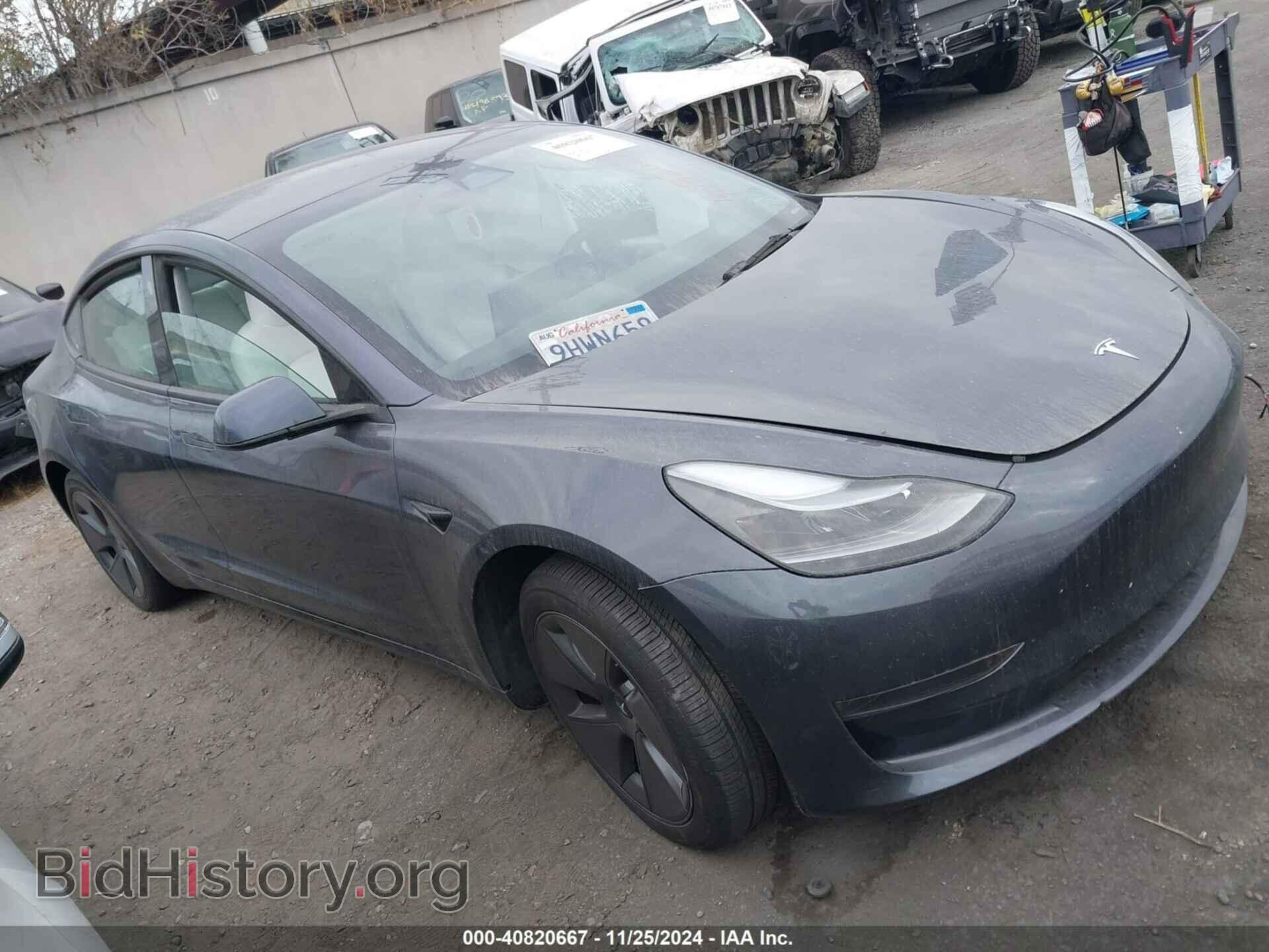 Фотография 5YJ3E1EA4PF638561 - TESLA MODEL 3 2023