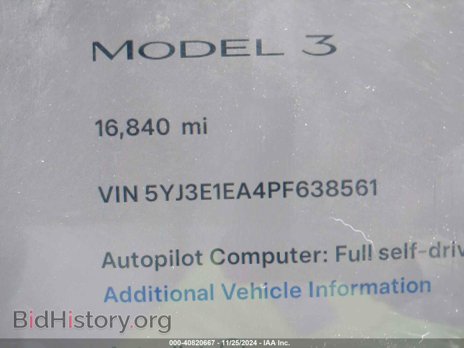 2023 TESLA MODEL 3 - VIN: 5YJ3E1EA4PF638561 - Фото 9