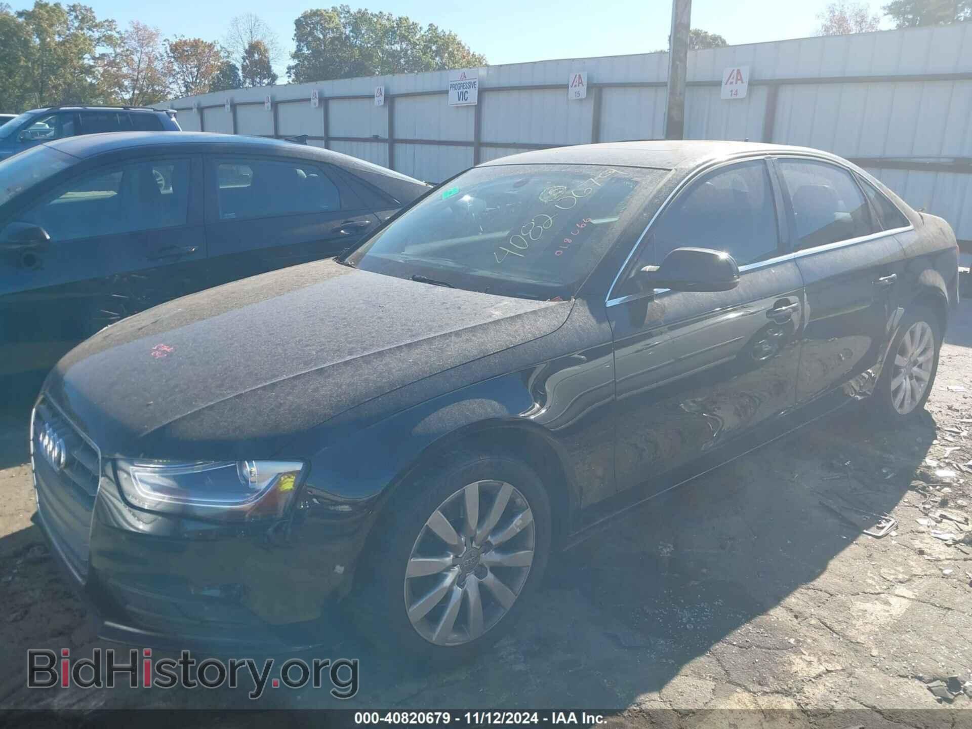 2013 AUDI A4 - VIN: WAUAFAFL8DN018066 - Фото 2