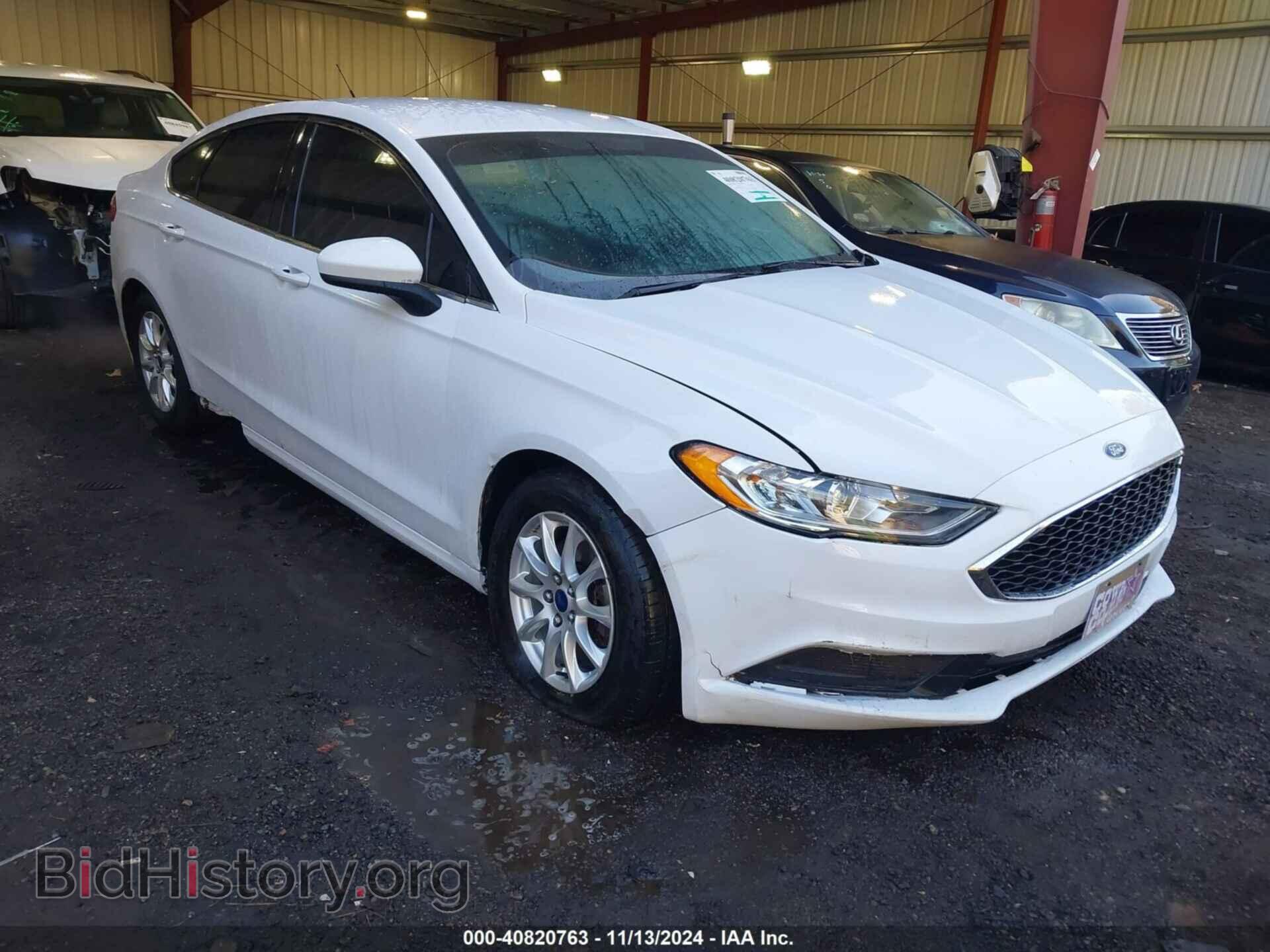 Photo 3FA6P0G78HR145667 - FORD FUSION 2017