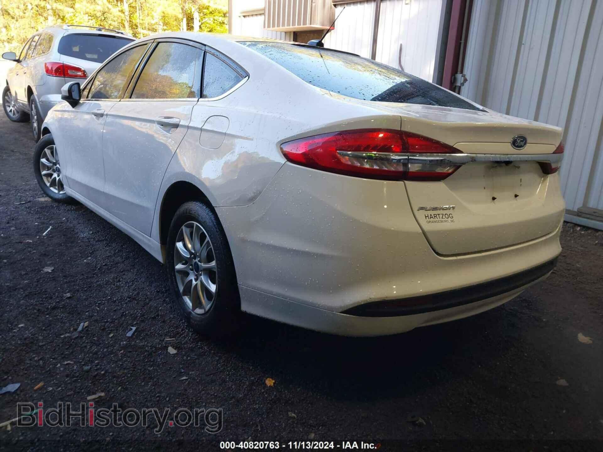 2017 FORD FUSION - VIN: 3FA6P0G78HR145667 - Фото 3